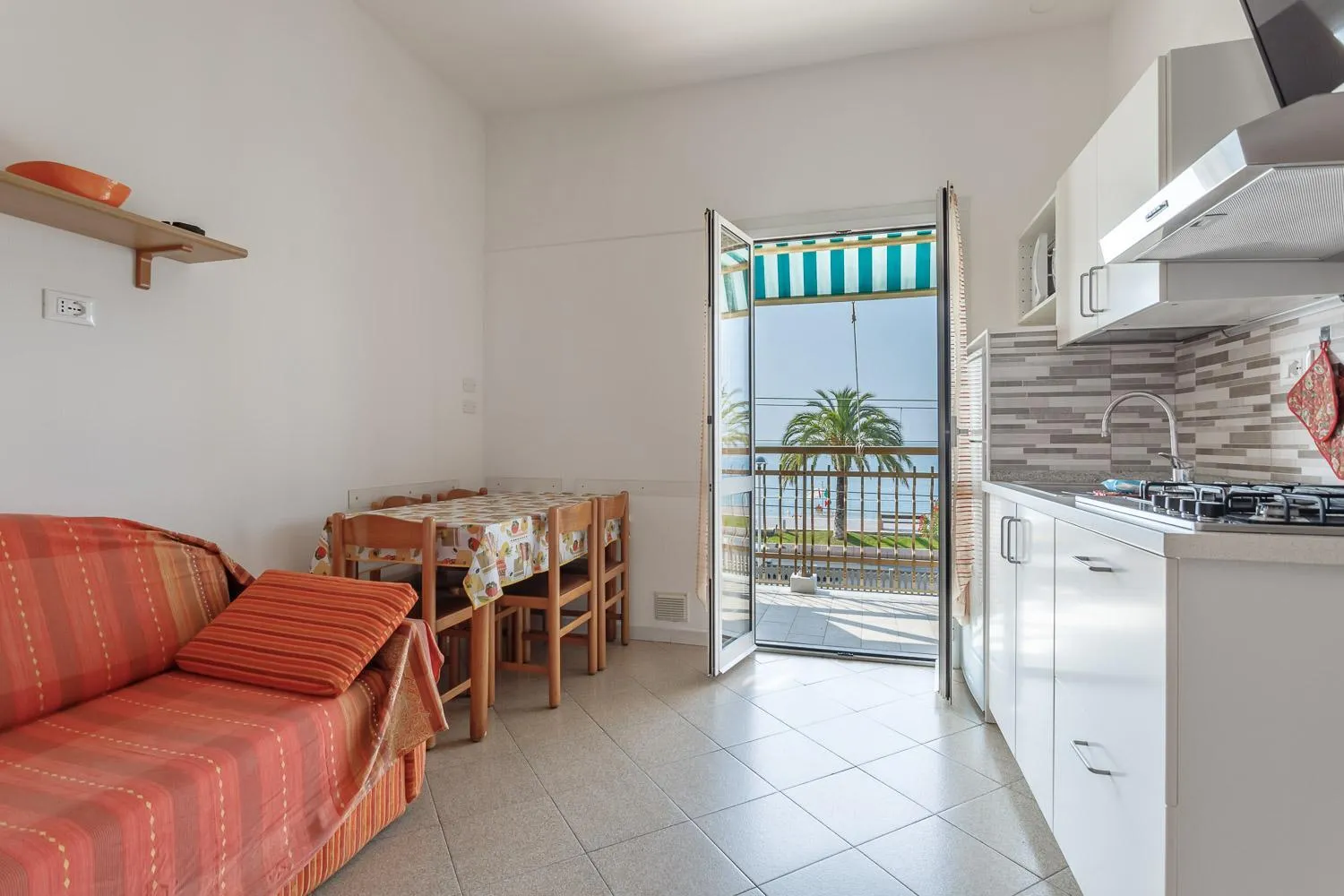 Kitchen or kitchenette in Residence Villa Alda