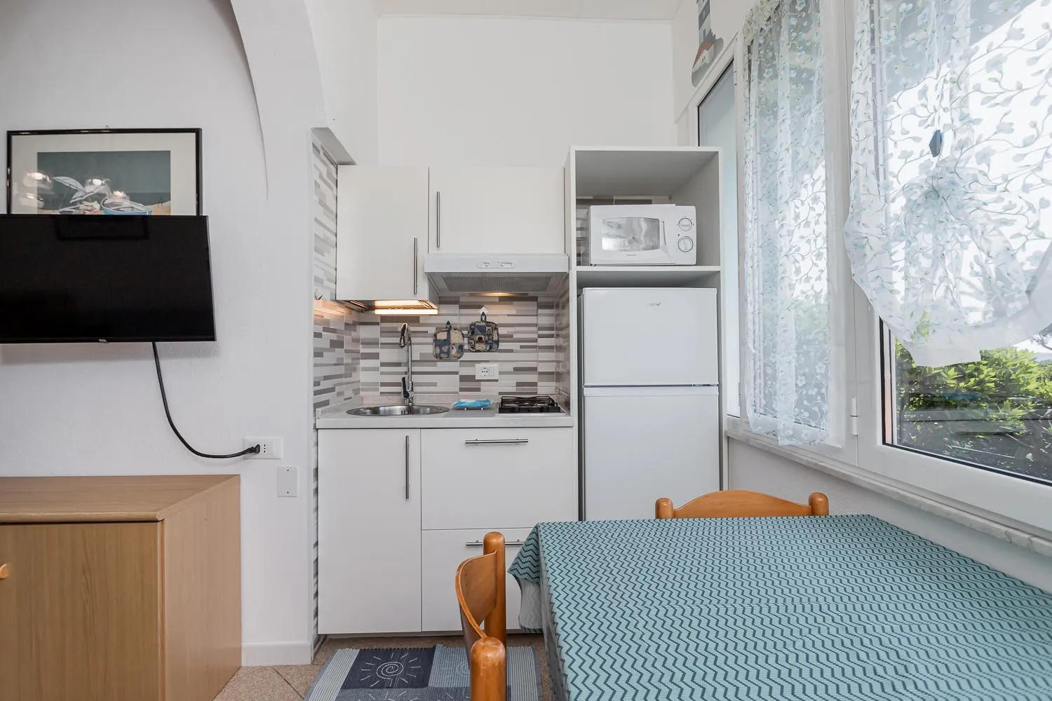 TV and multimedia in Residence Villa Alda