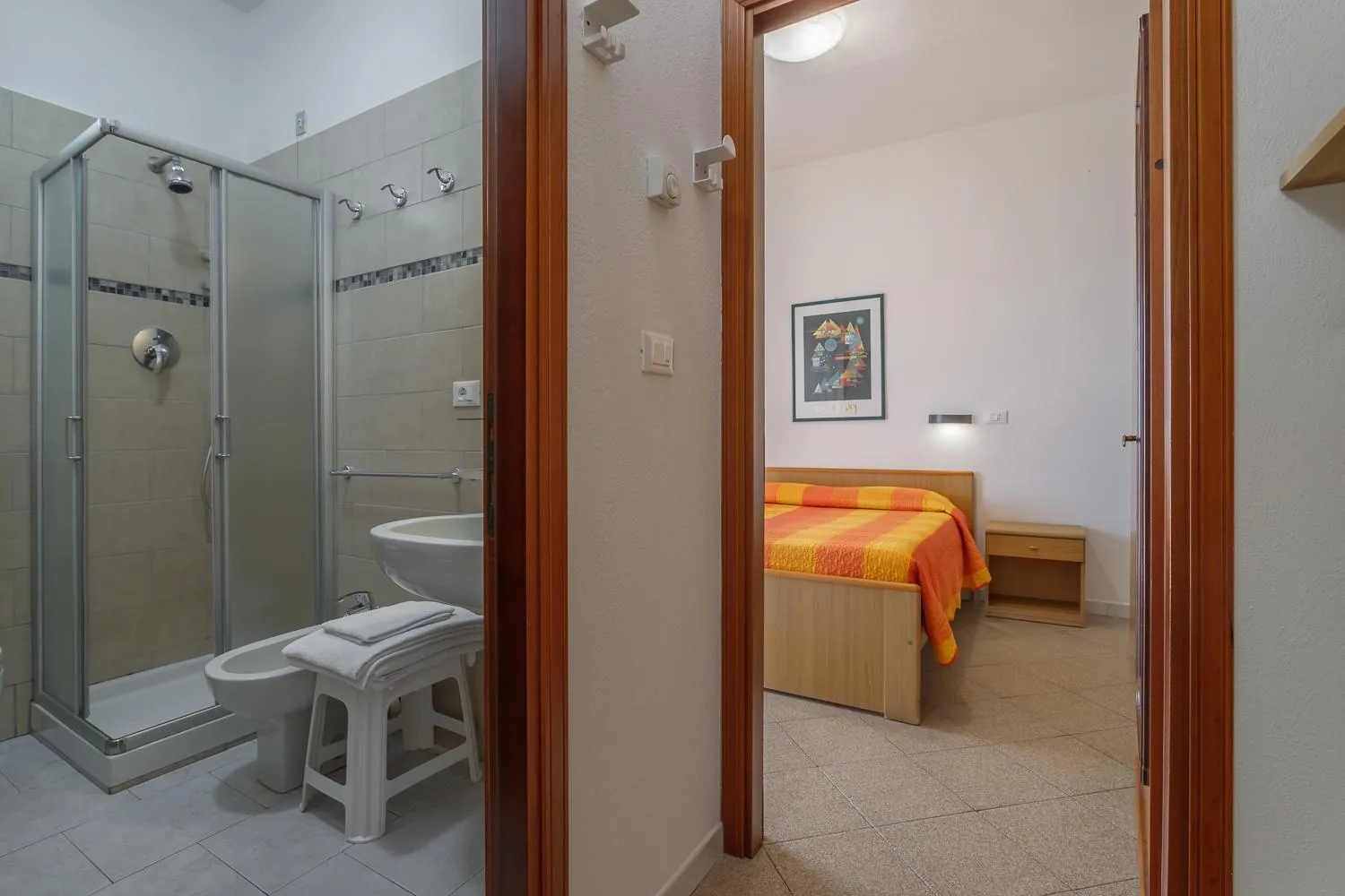 Shower in Residence Villa Alda