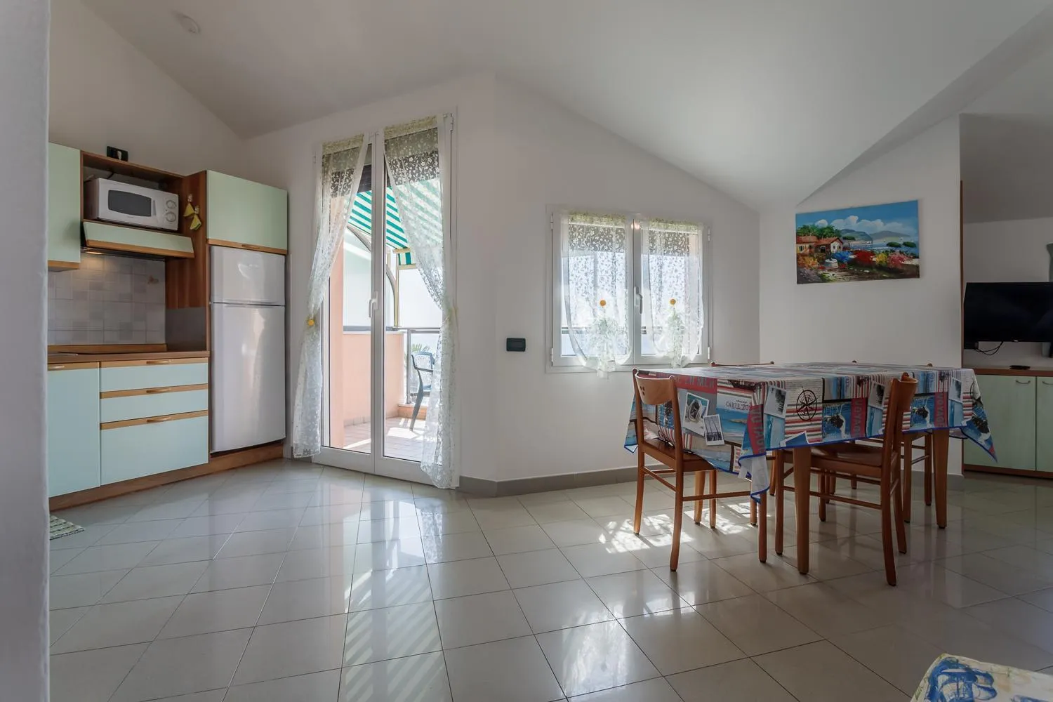 Kitchen or kitchenette in Residence Villa Alda