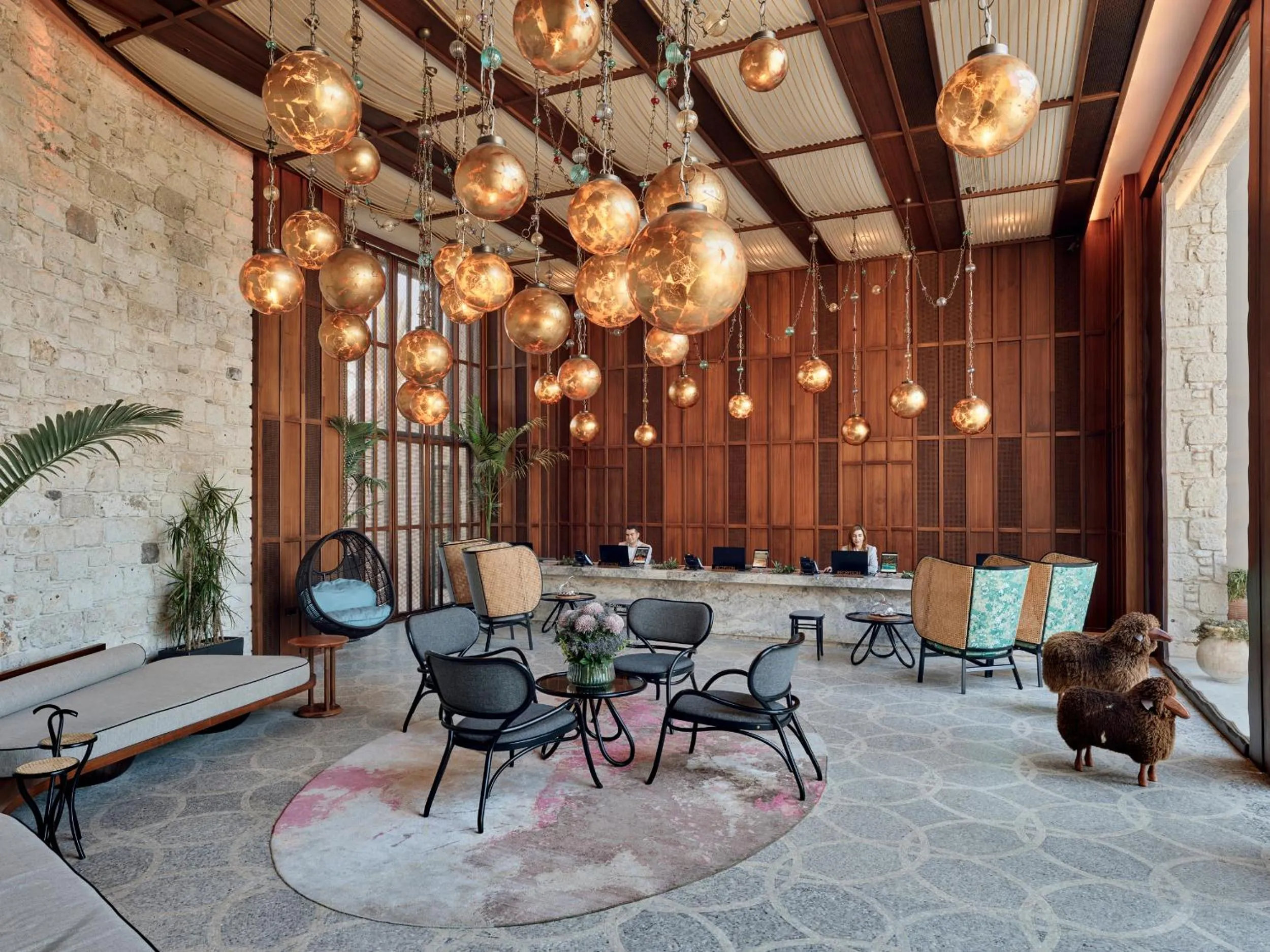 Lobby or reception in Biblos Resort Alaçatı