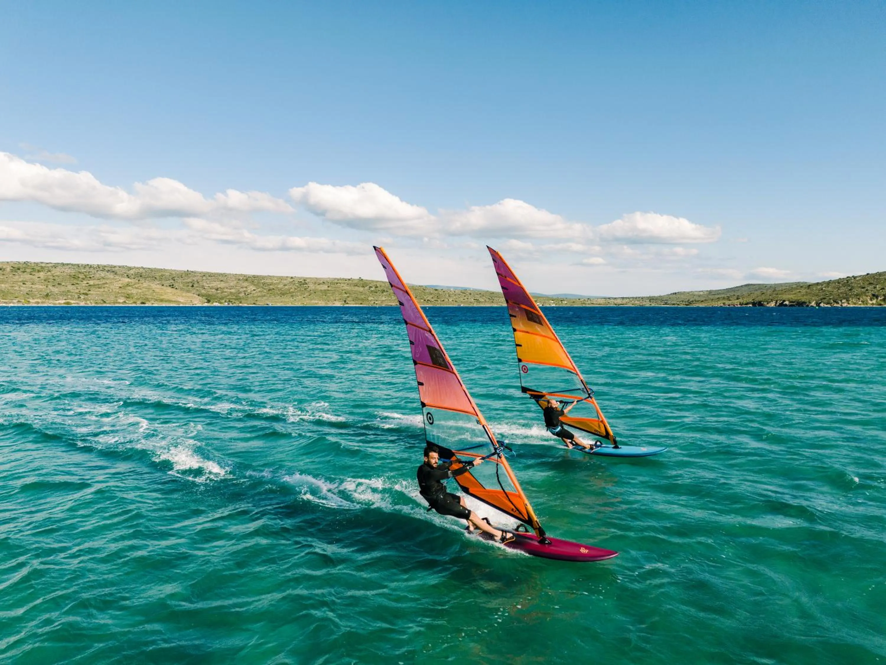 Windsurfing in Biblos Resort Alaçatı