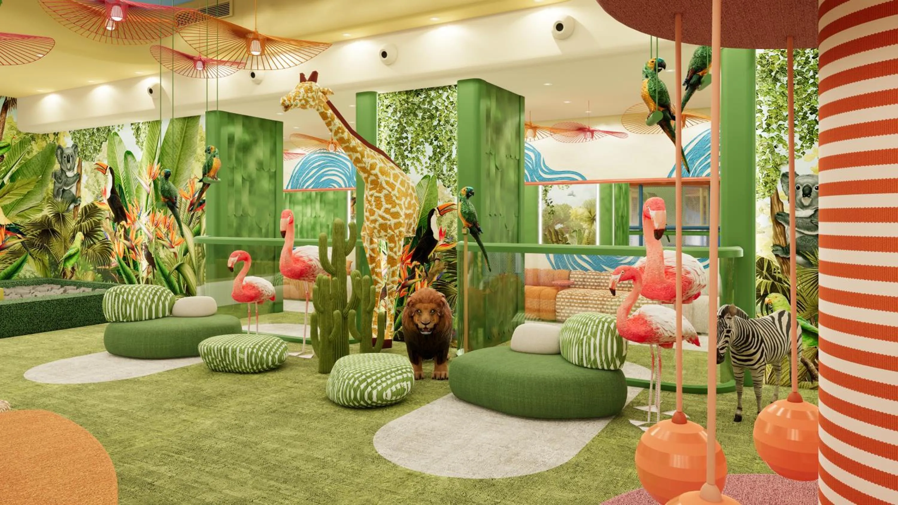 Children play ground in Biblos Resort Alaçatı