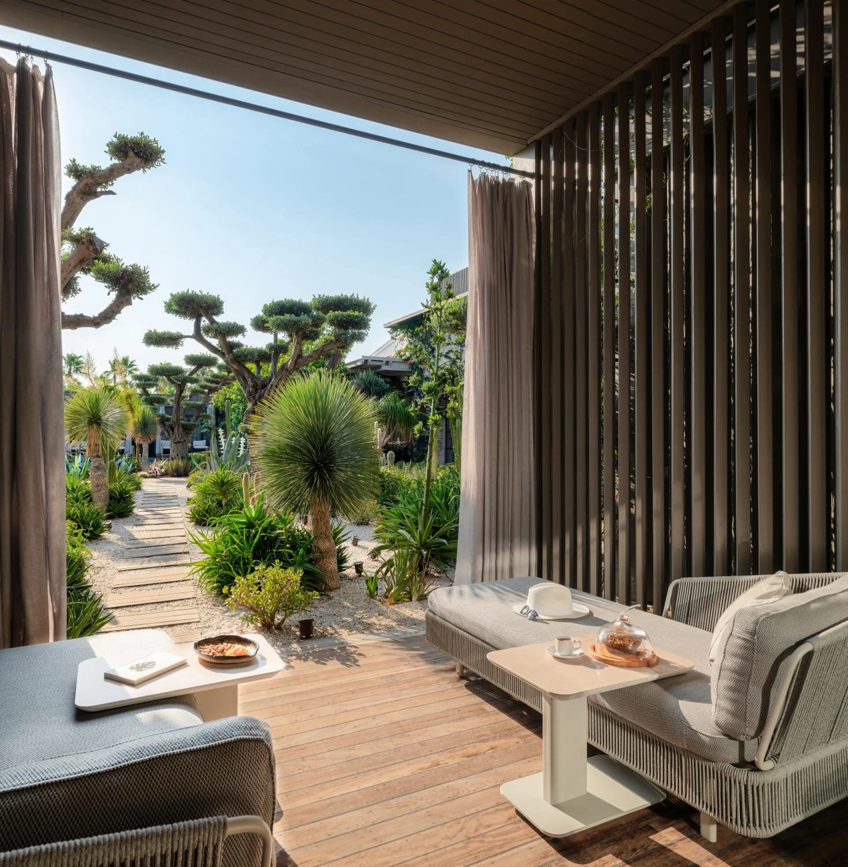 Garden view in Biblos Resort Alaçatı