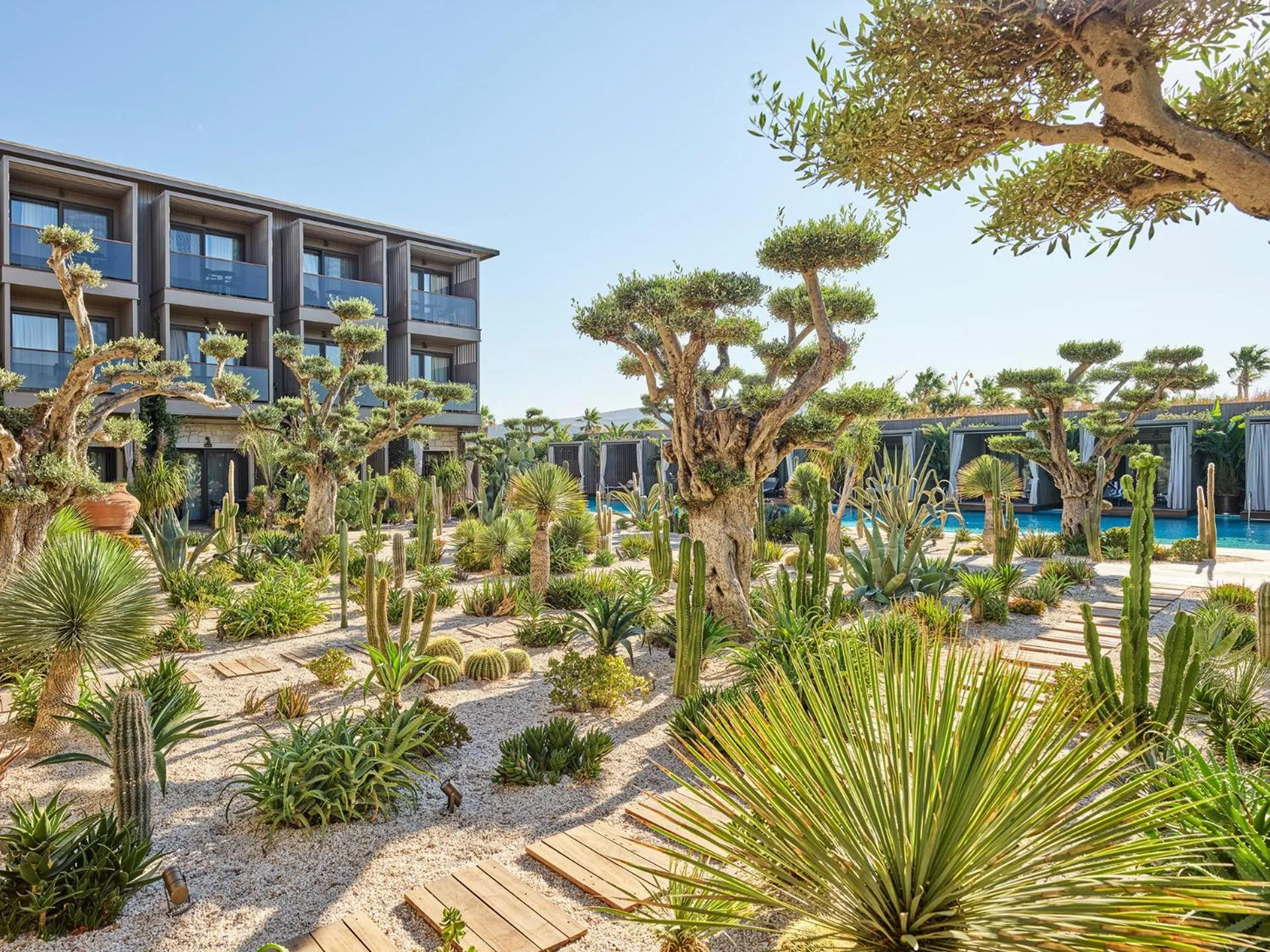 Garden in Biblos Resort Alaçatı