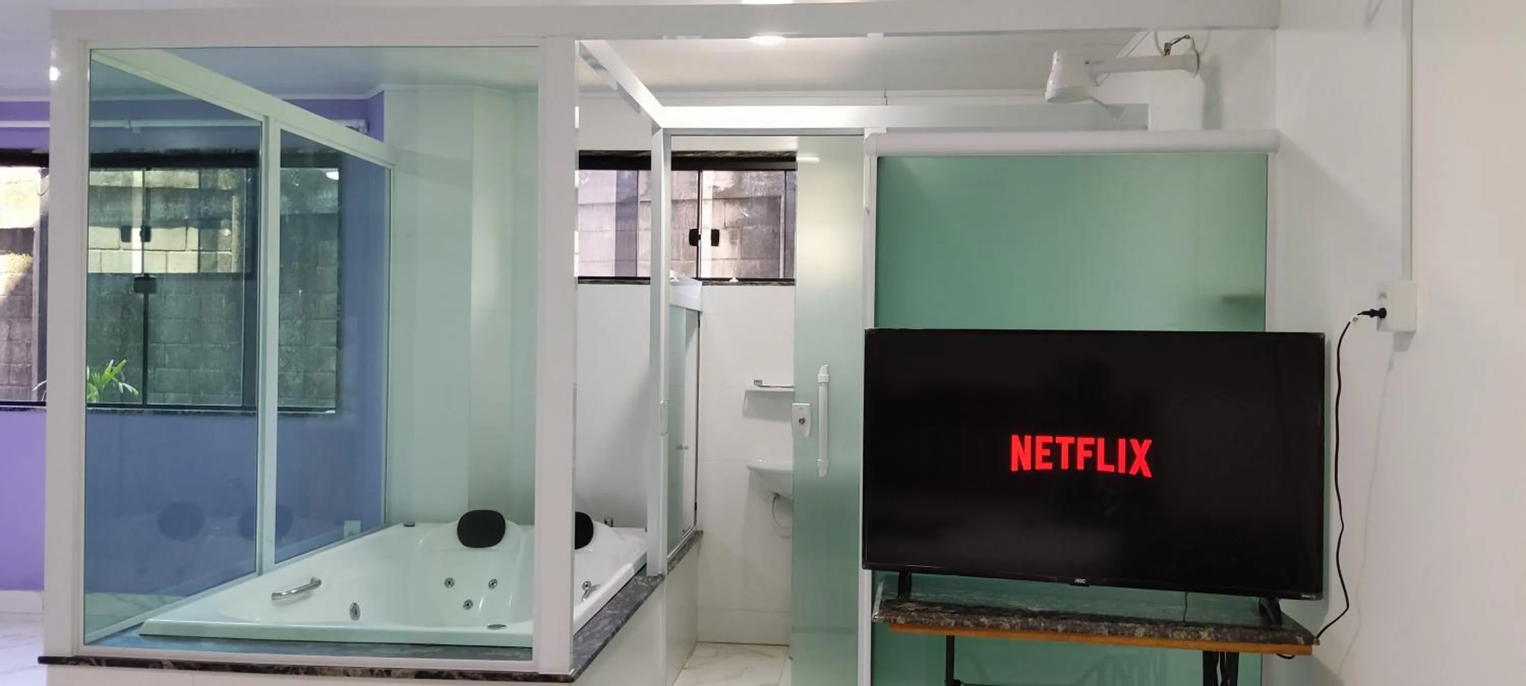 Bathroom in Hotel Lumiar