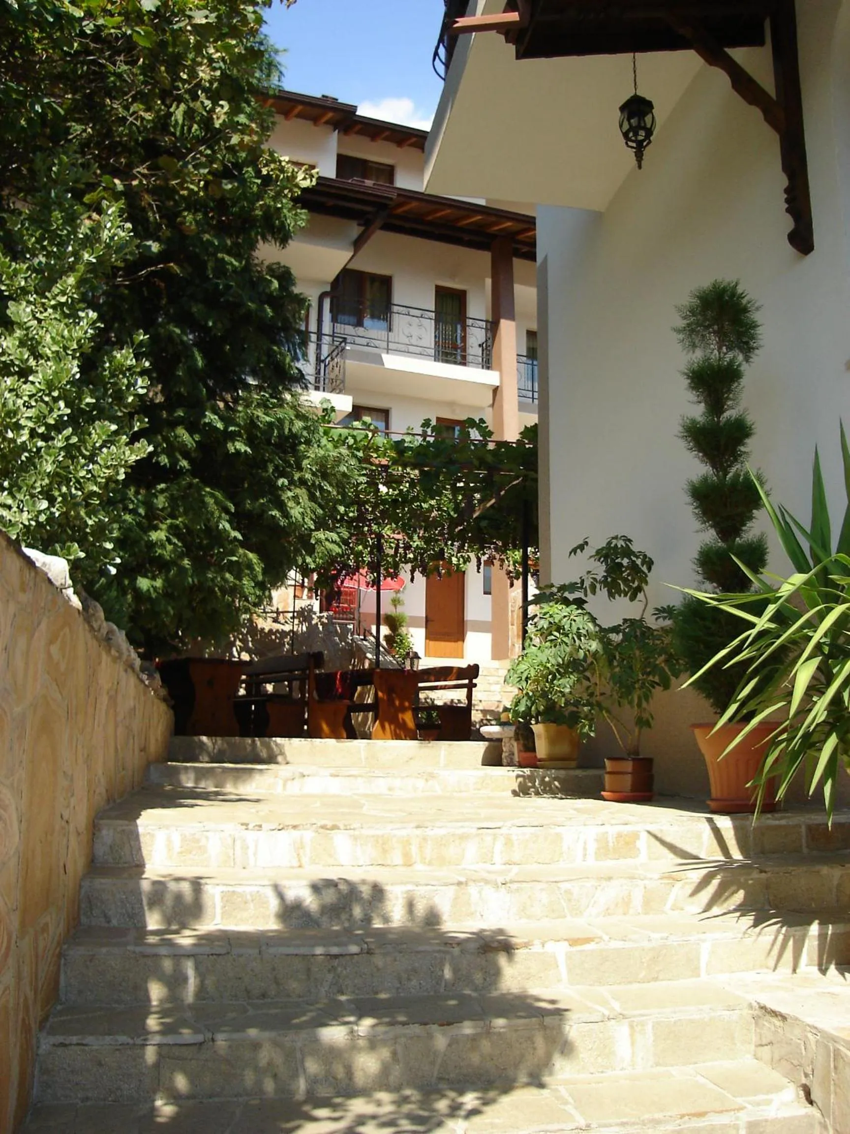 Garden view in Centaur Family Hotel