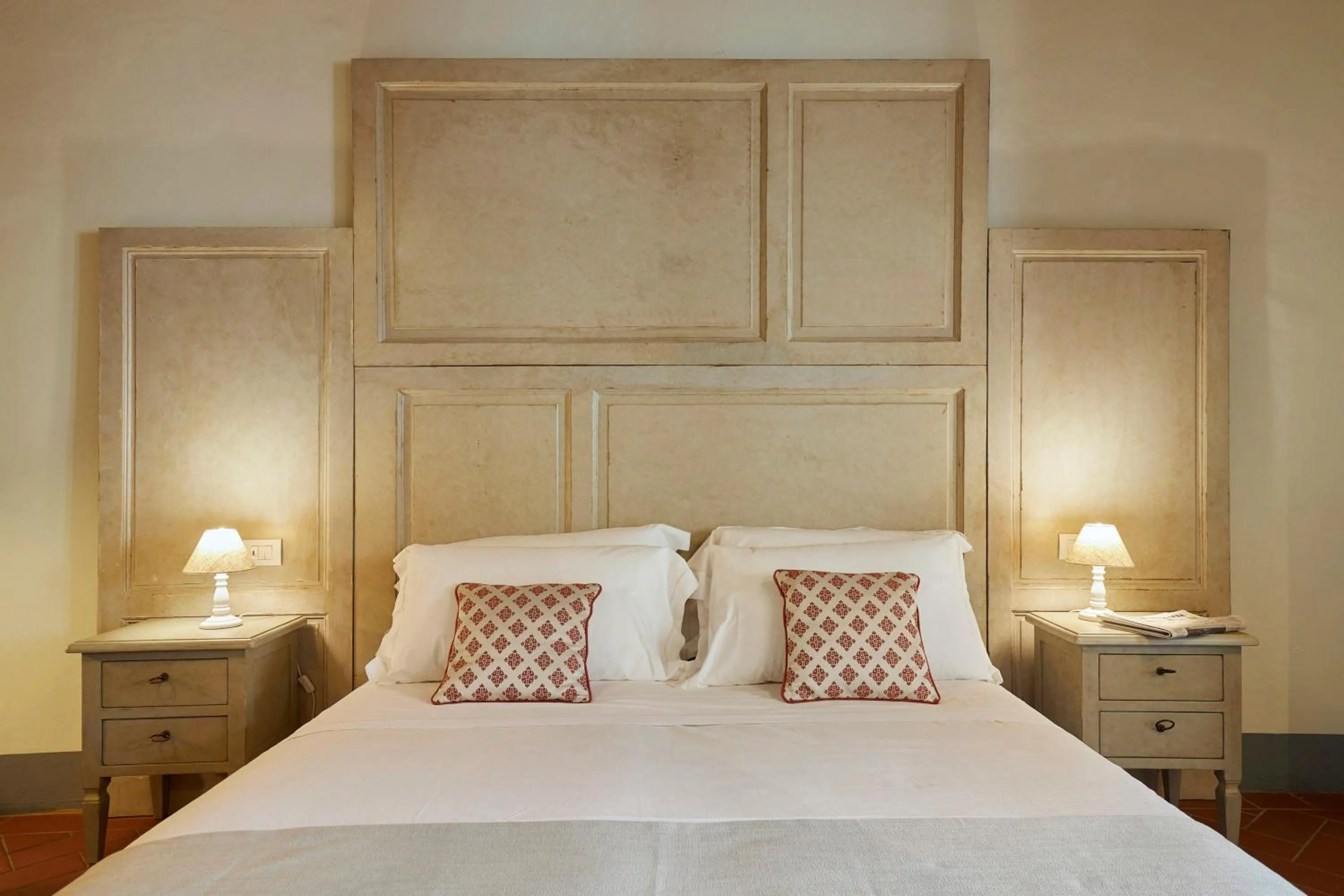 Bed in Tenuta di Artimino member of Meliá Collection Wine Resort