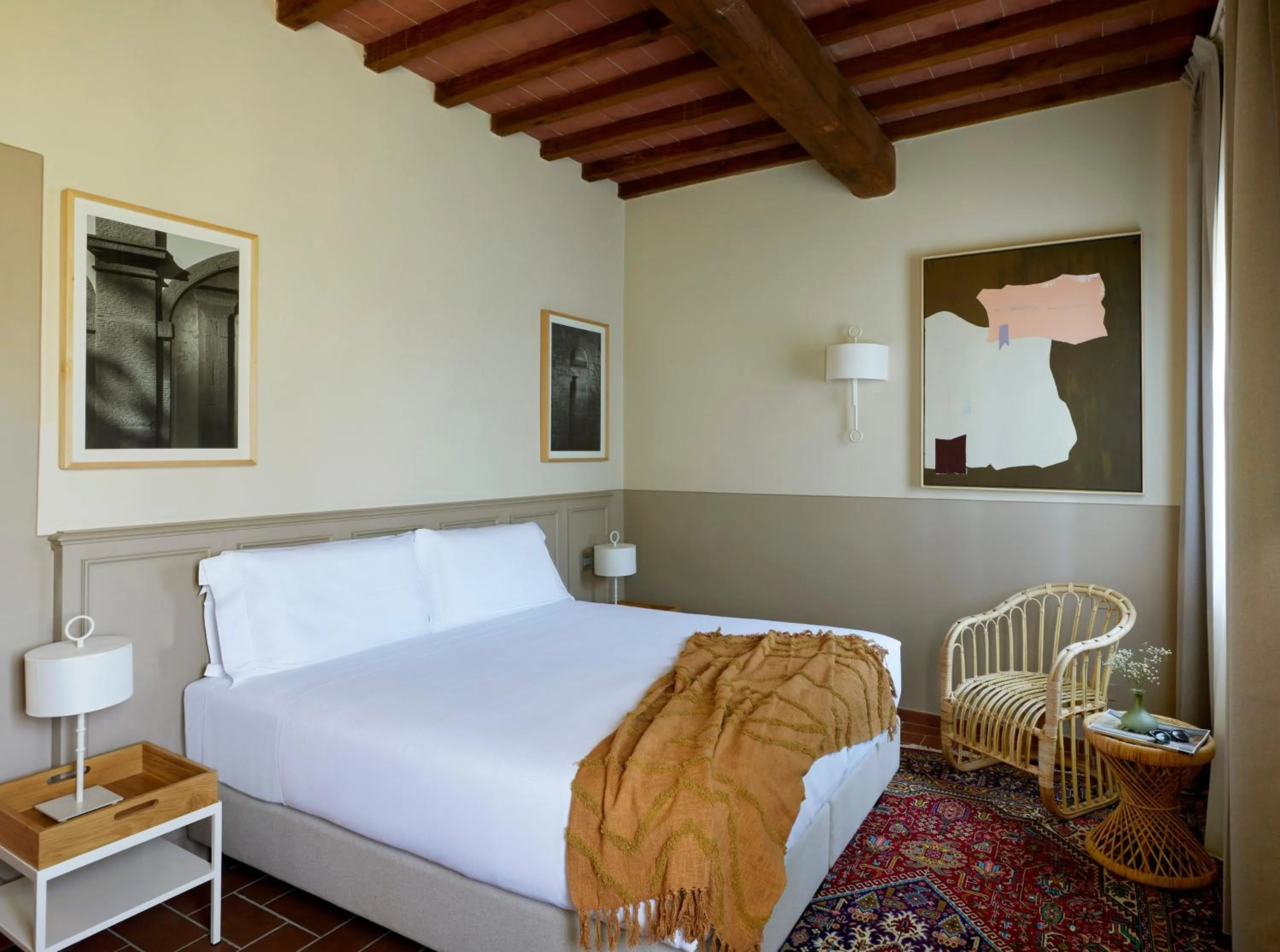 Bed in Tenuta di Artimino member of Meliá Collection Wine Resort