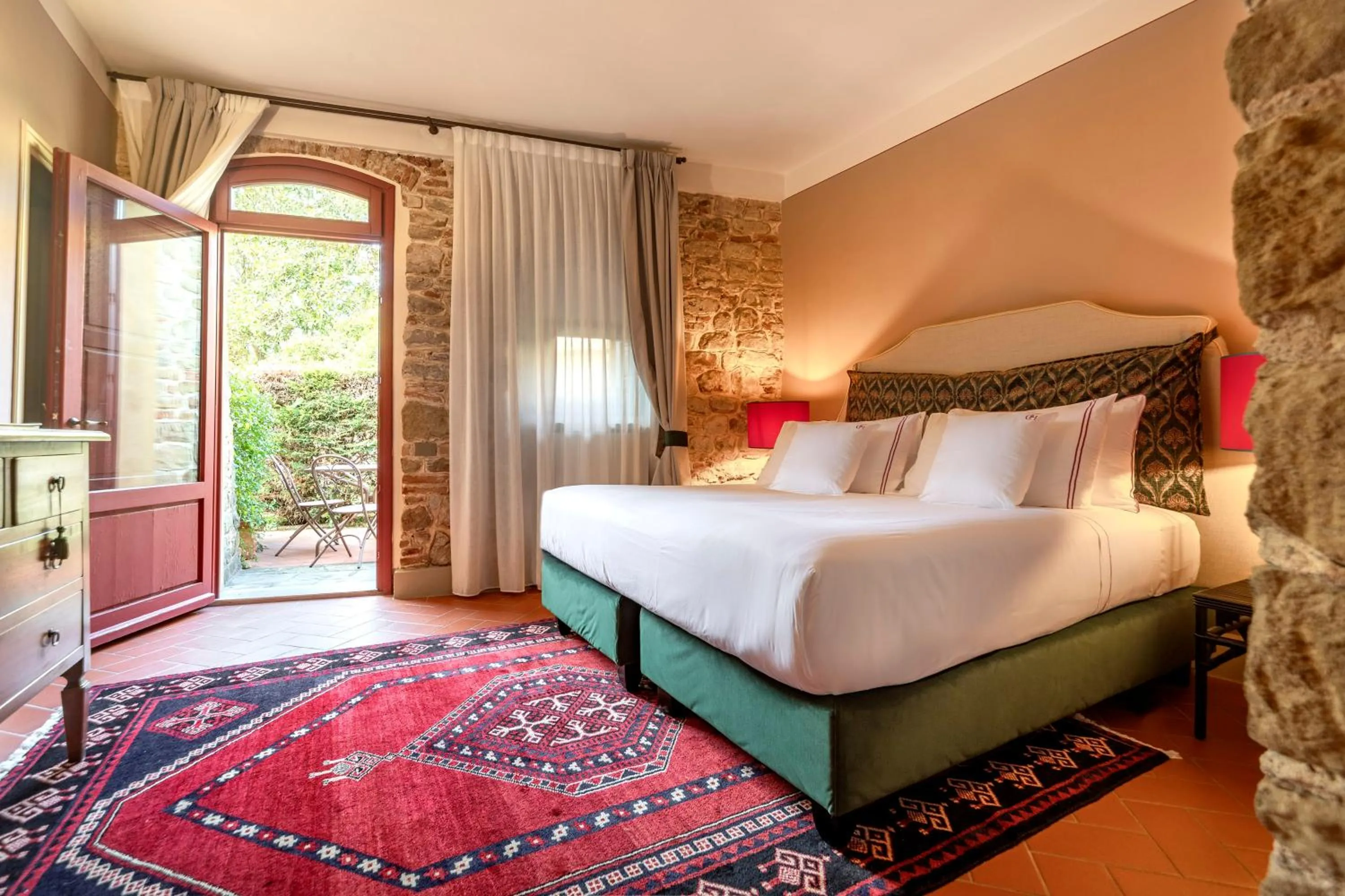 Bed in Tenuta di Artimino member of Meliá Collection Wine Resort