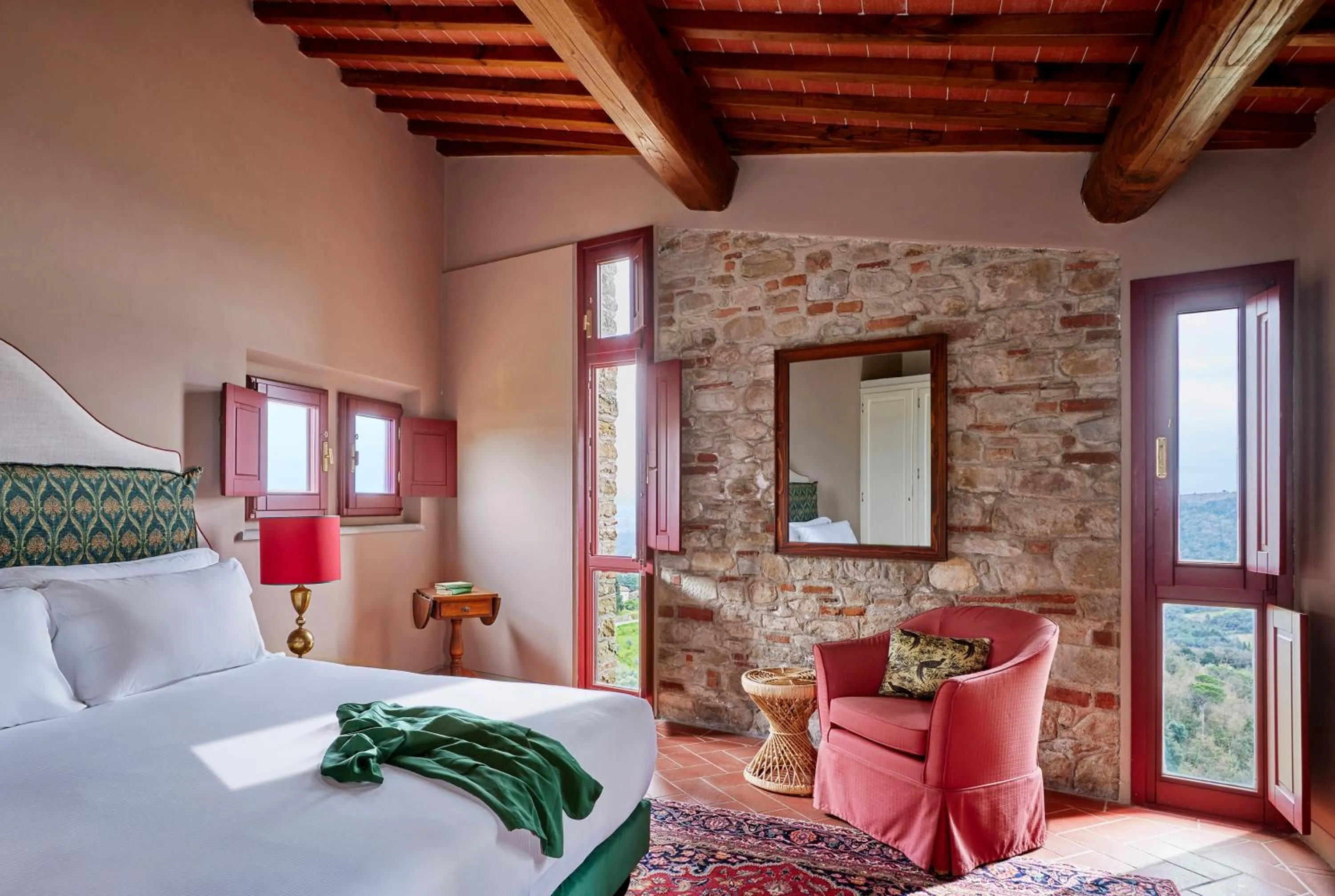 Bed in Tenuta di Artimino member of Meliá Collection Wine Resort