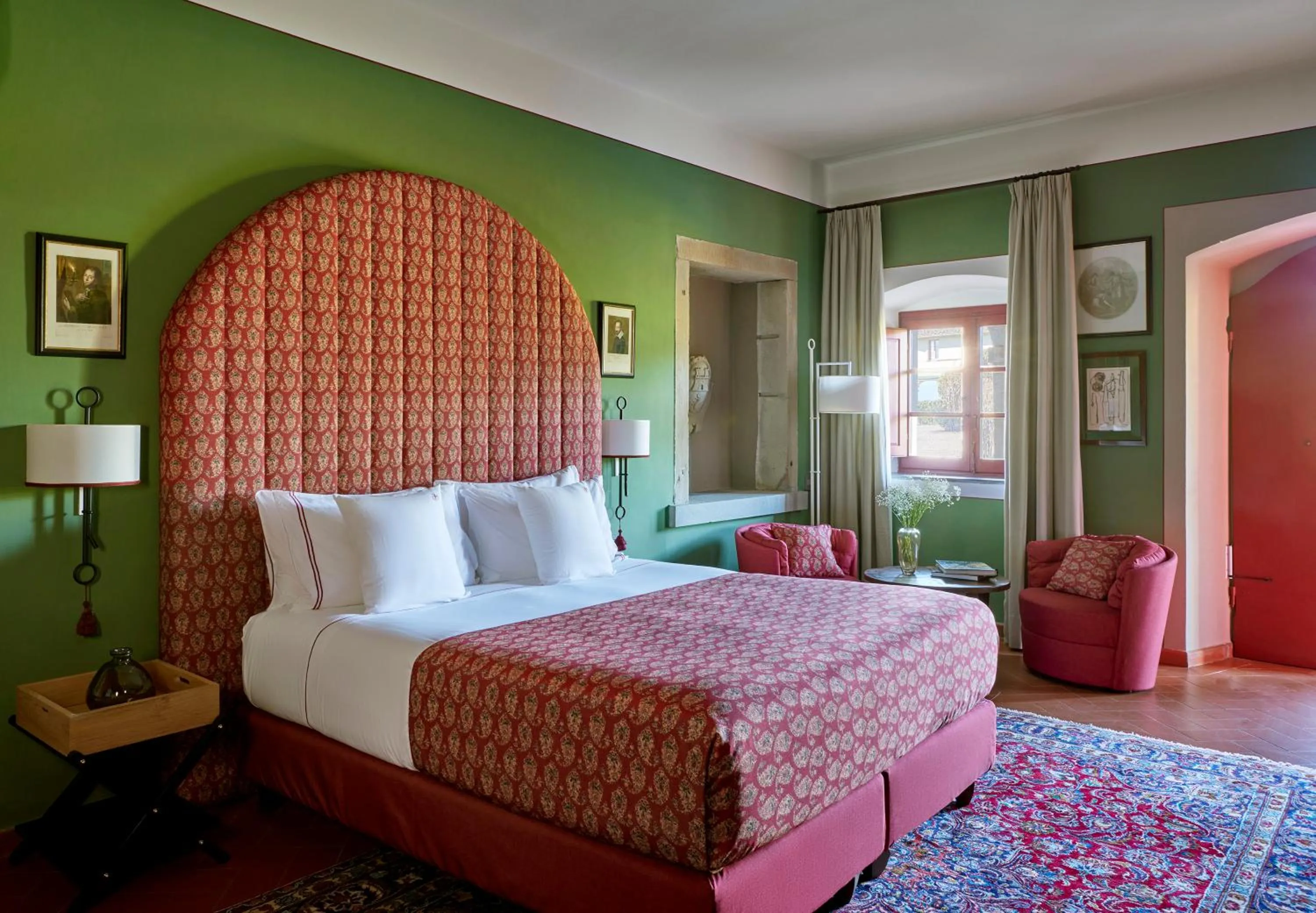 Bed in Tenuta di Artimino member of Meliá Collection Wine Resort