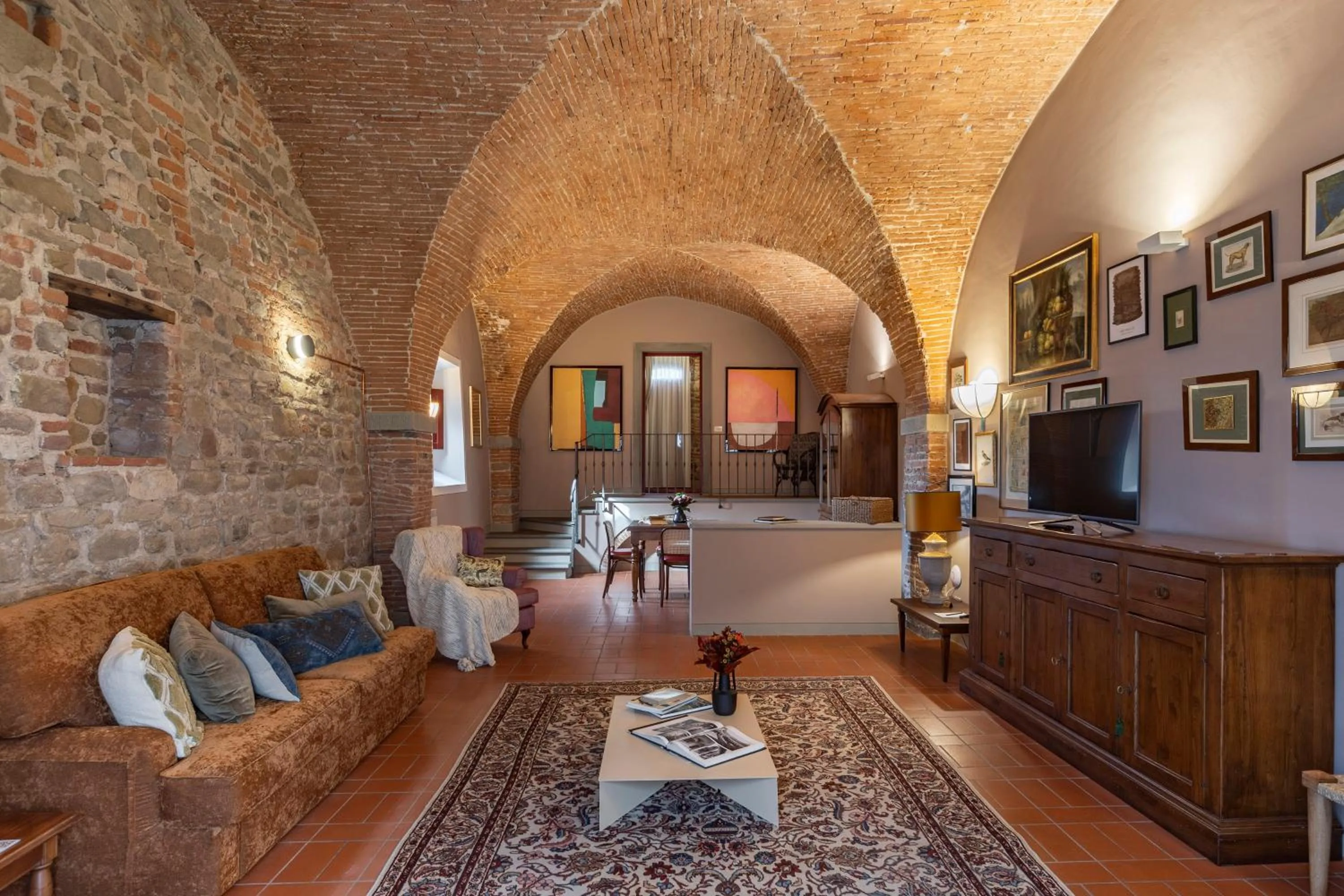 Living room in Tenuta di Artimino member of Meliá Collection Wine Resort