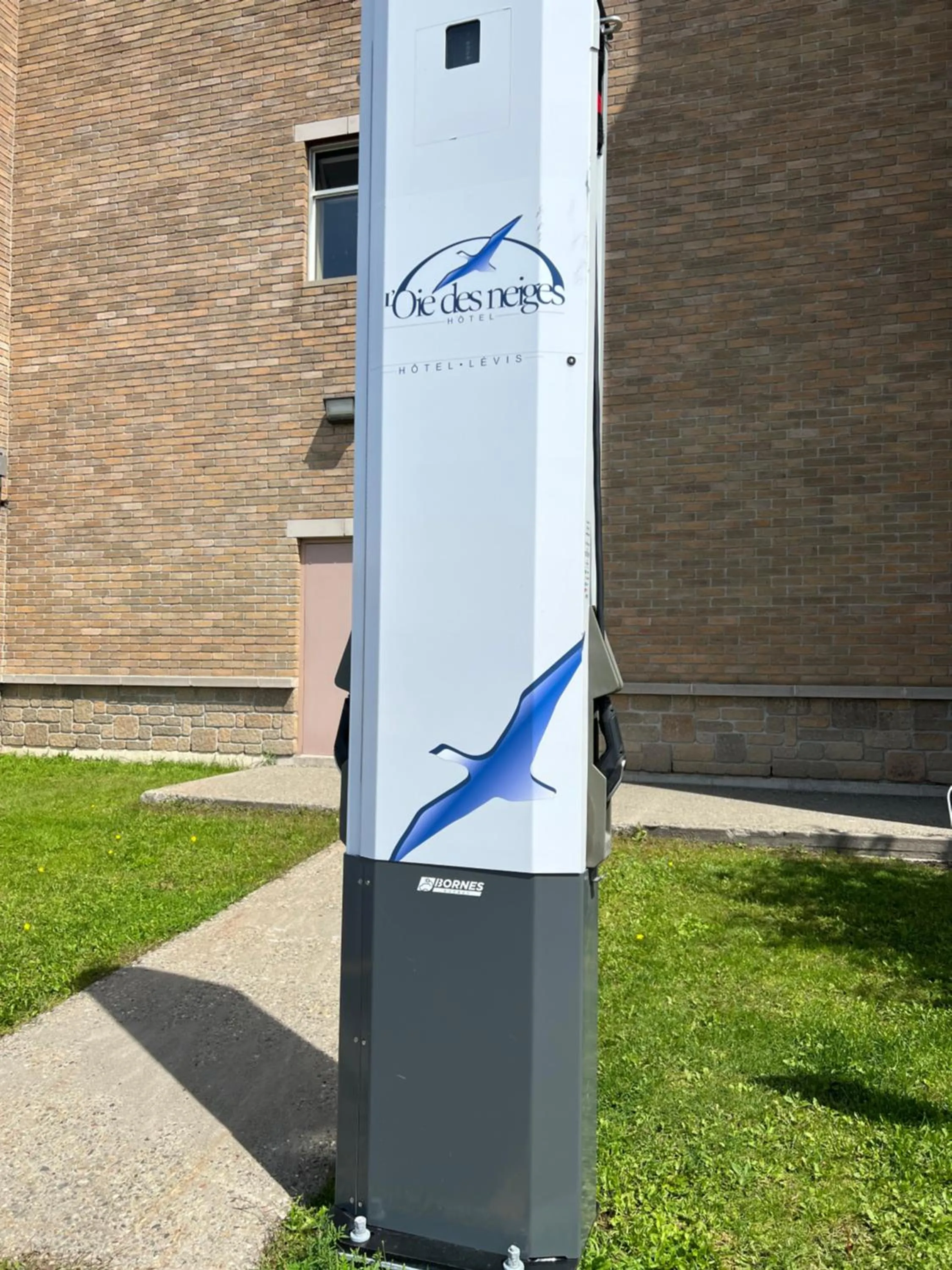 Parking in Hotel L'Oie des neiges