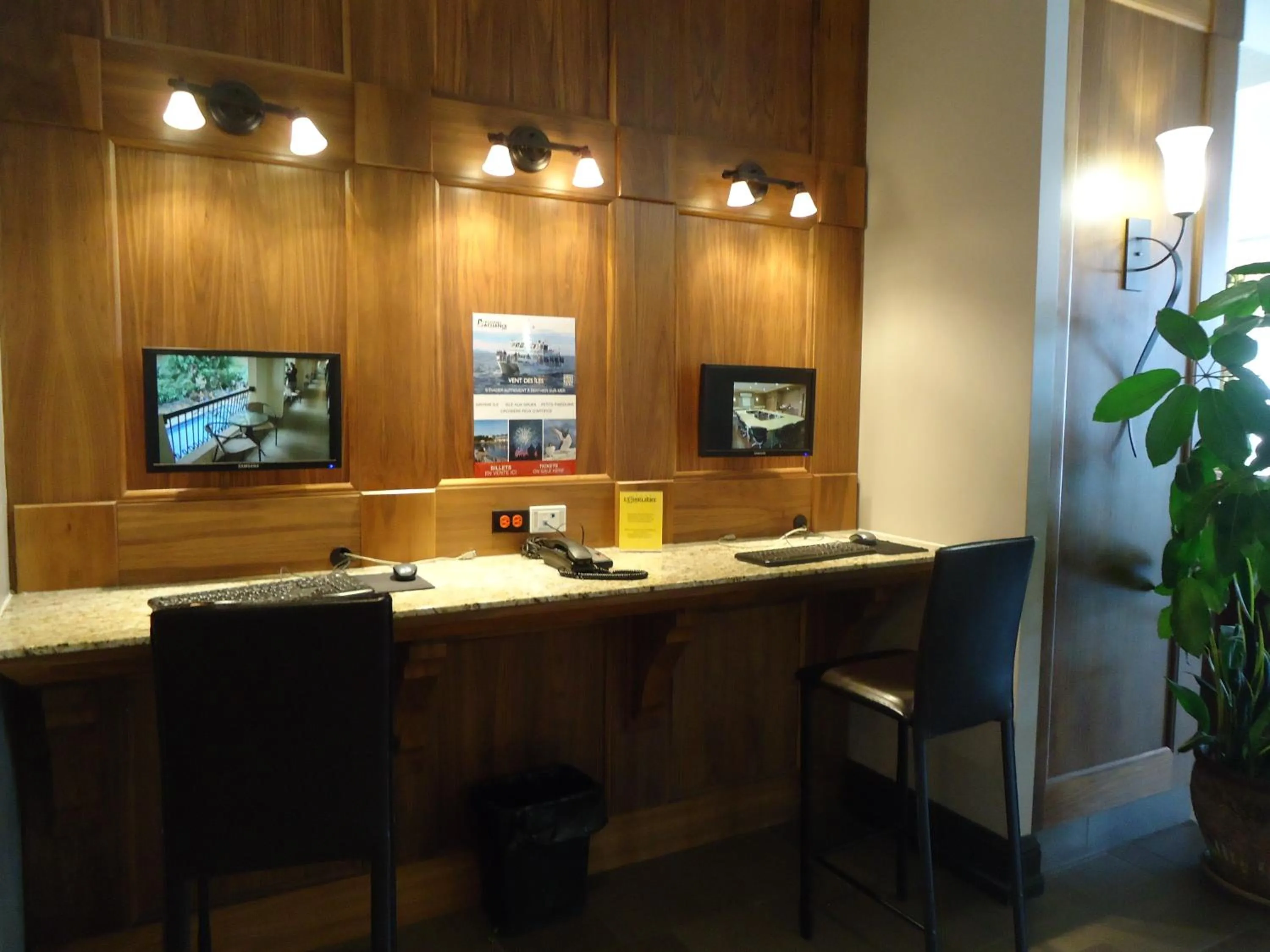 Business facilities in Hotel L'Oie des neiges