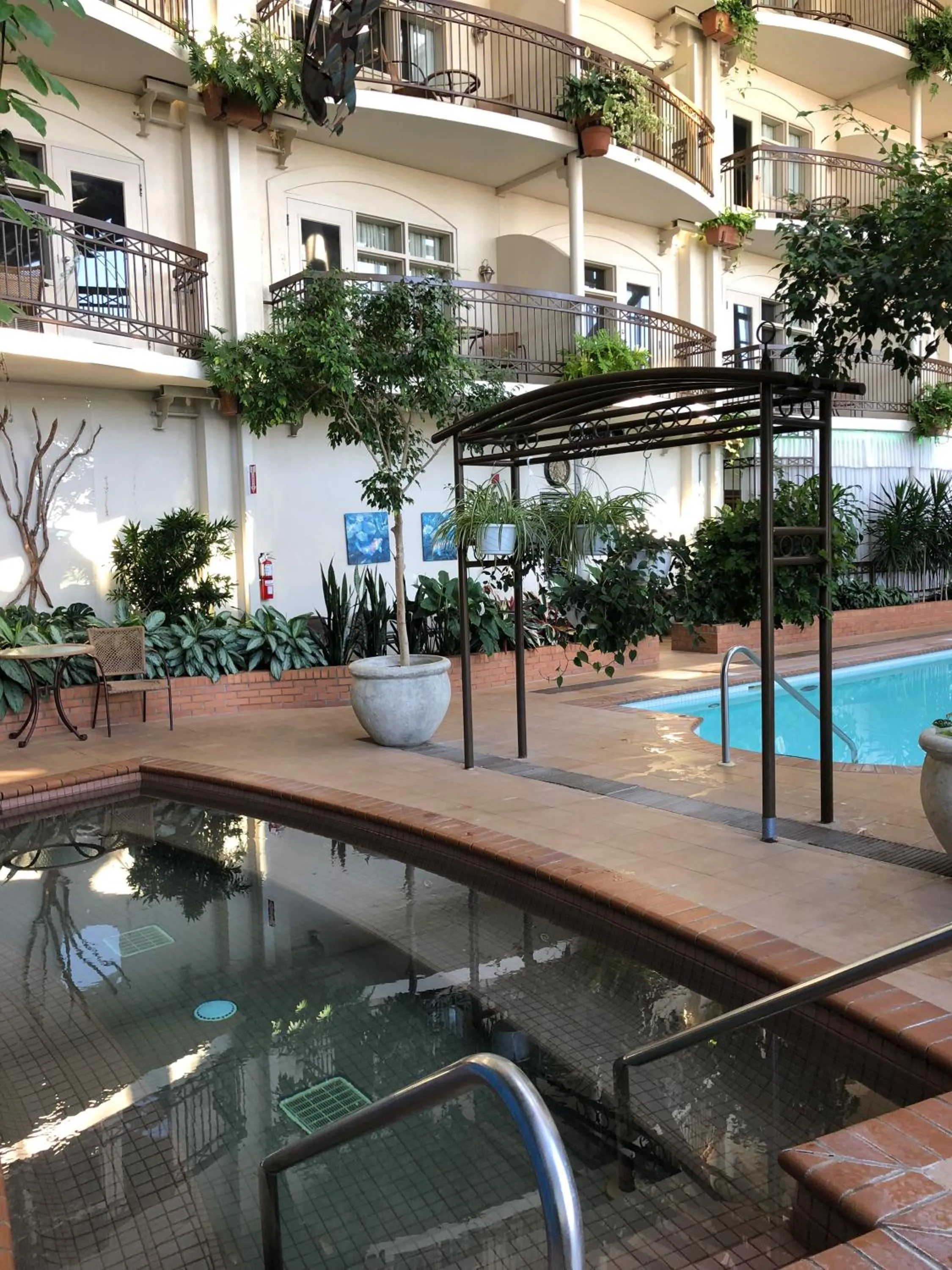 Hot Tub in Hotel L'Oie des neiges