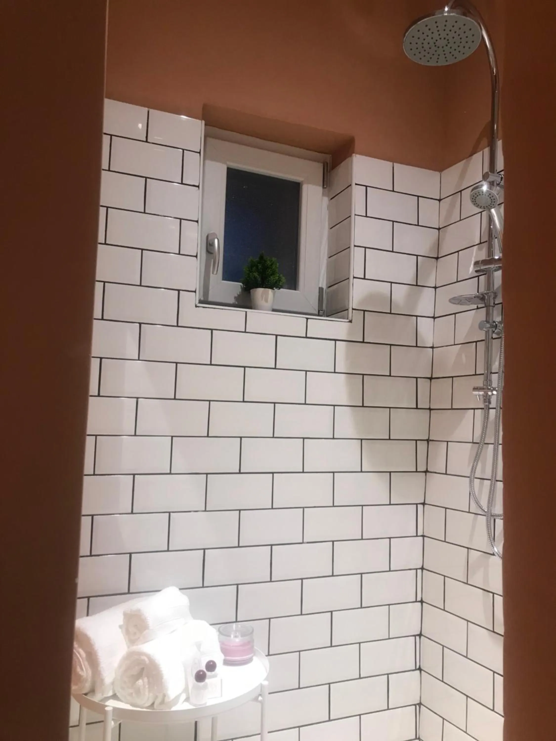 Shower in TreSette Toledo