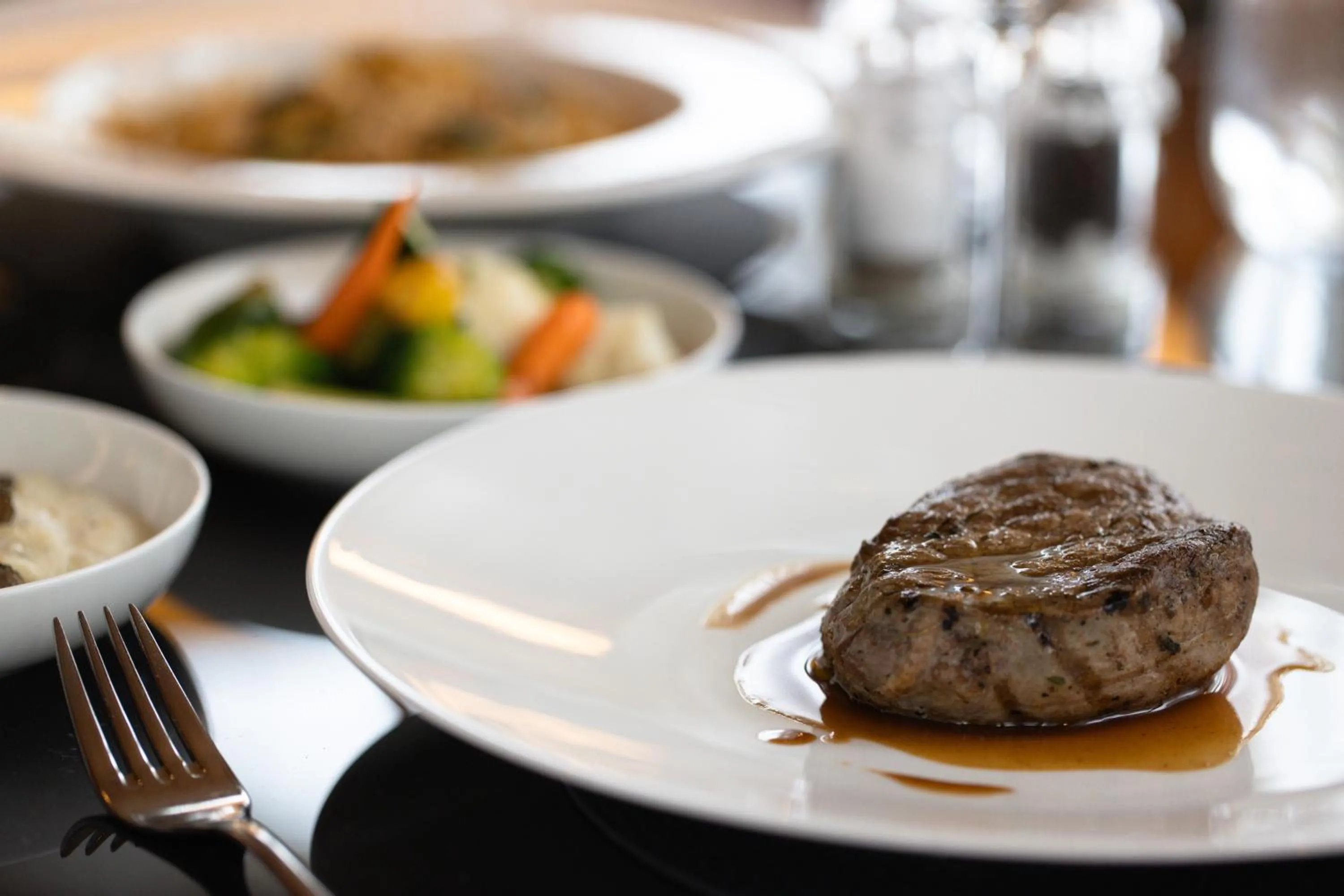 Food and drinks in Soldanella by Hotel Adula