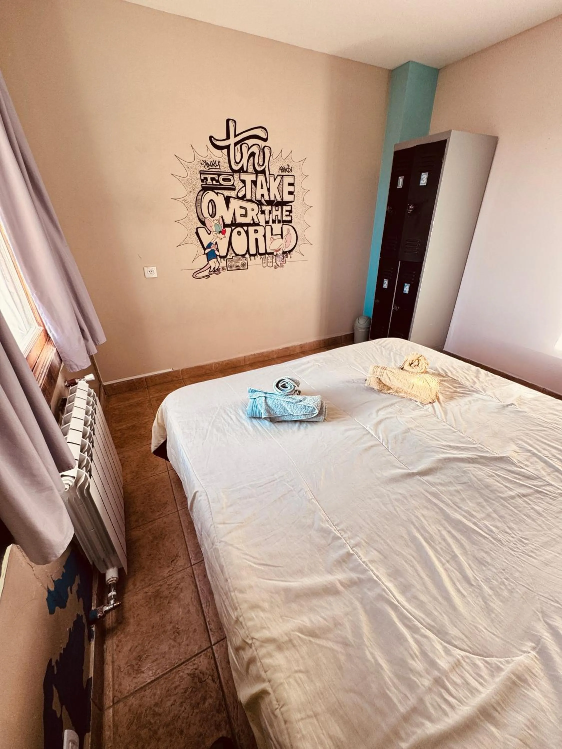 Bedroom, Bed in Cabañas y Hostel I Keu Ken