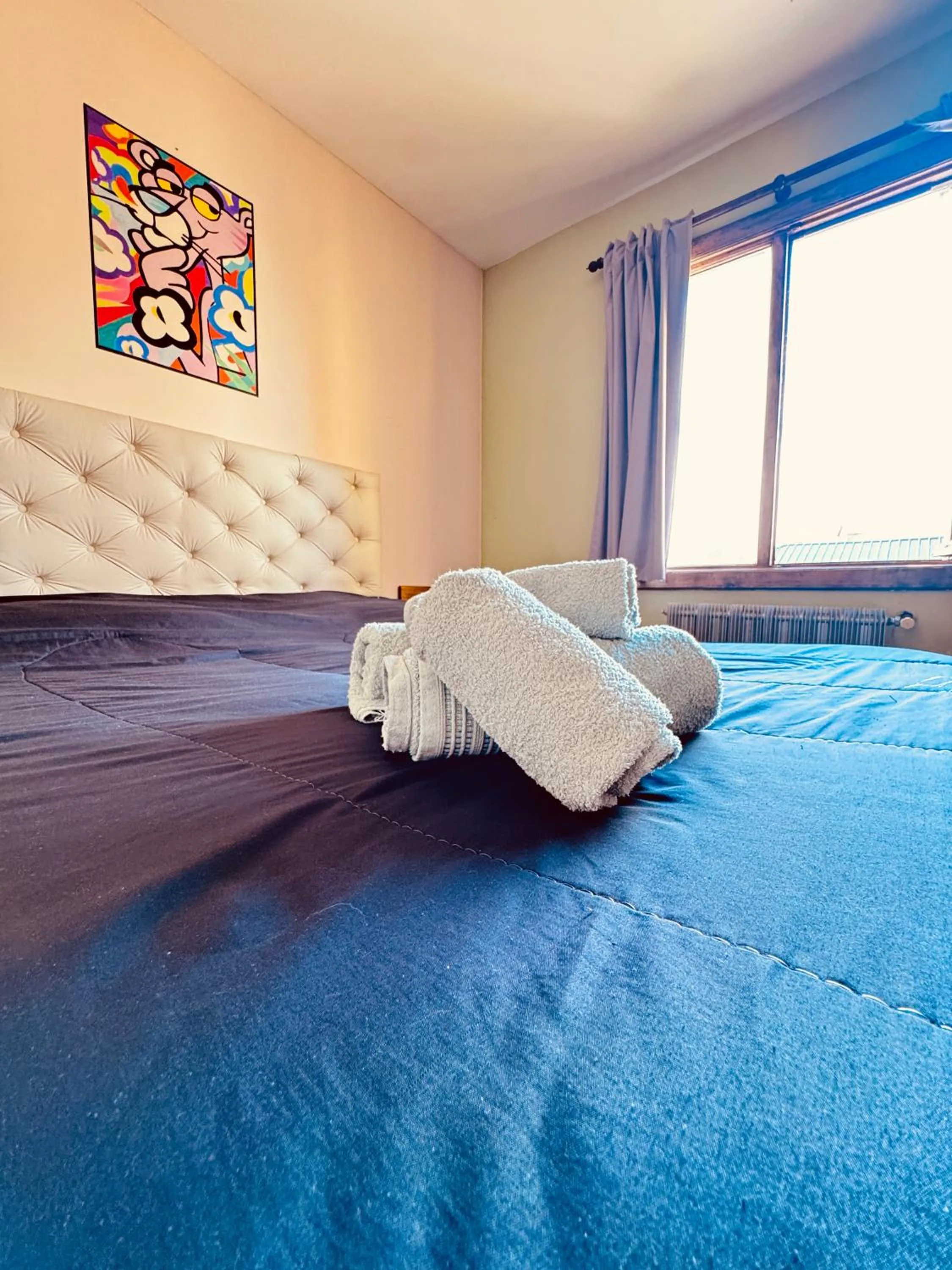 Bed in Cabañas y Hostel I Keu Ken