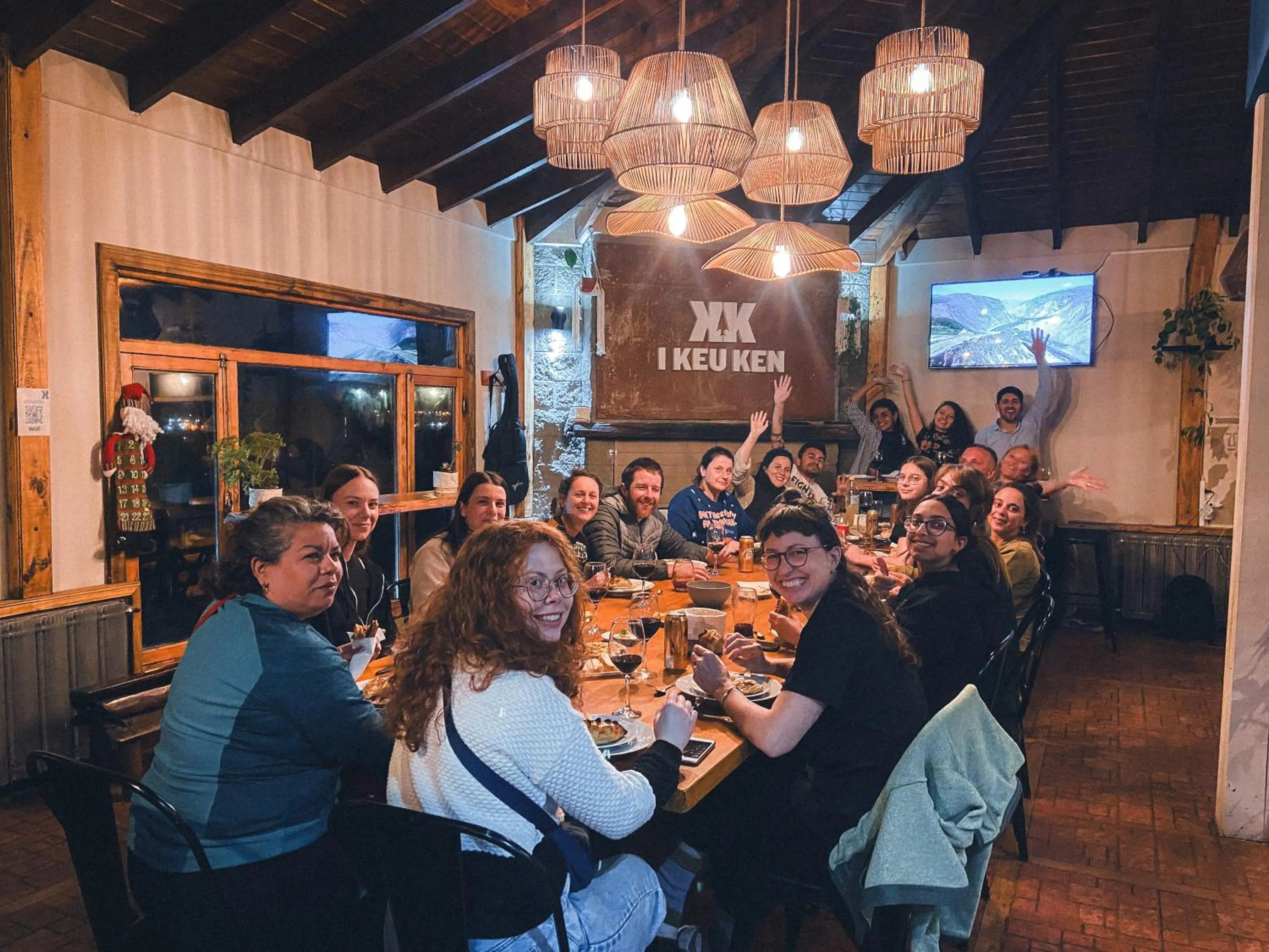Guests in Cabañas y Hostel I Keu Ken