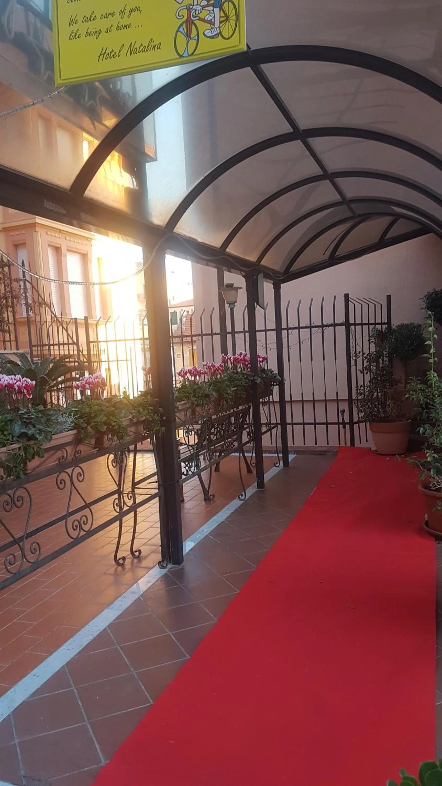 Facade/entrance in Albergo Natalina