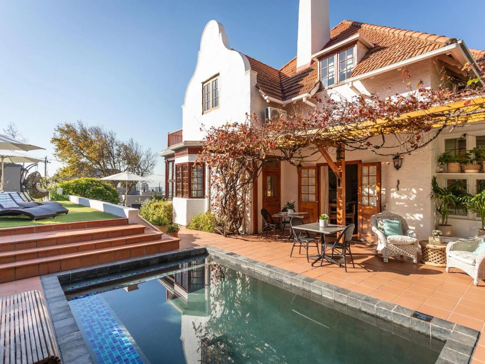 Seating area in Acorn House