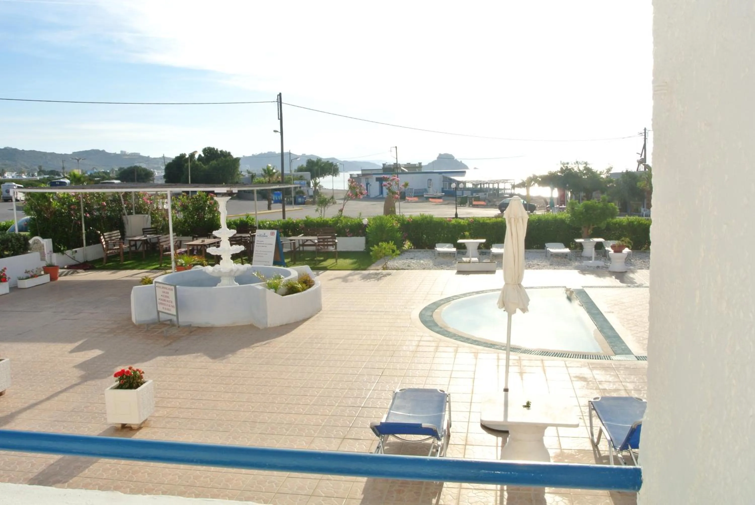 Pool view in Kokalakis Hotel