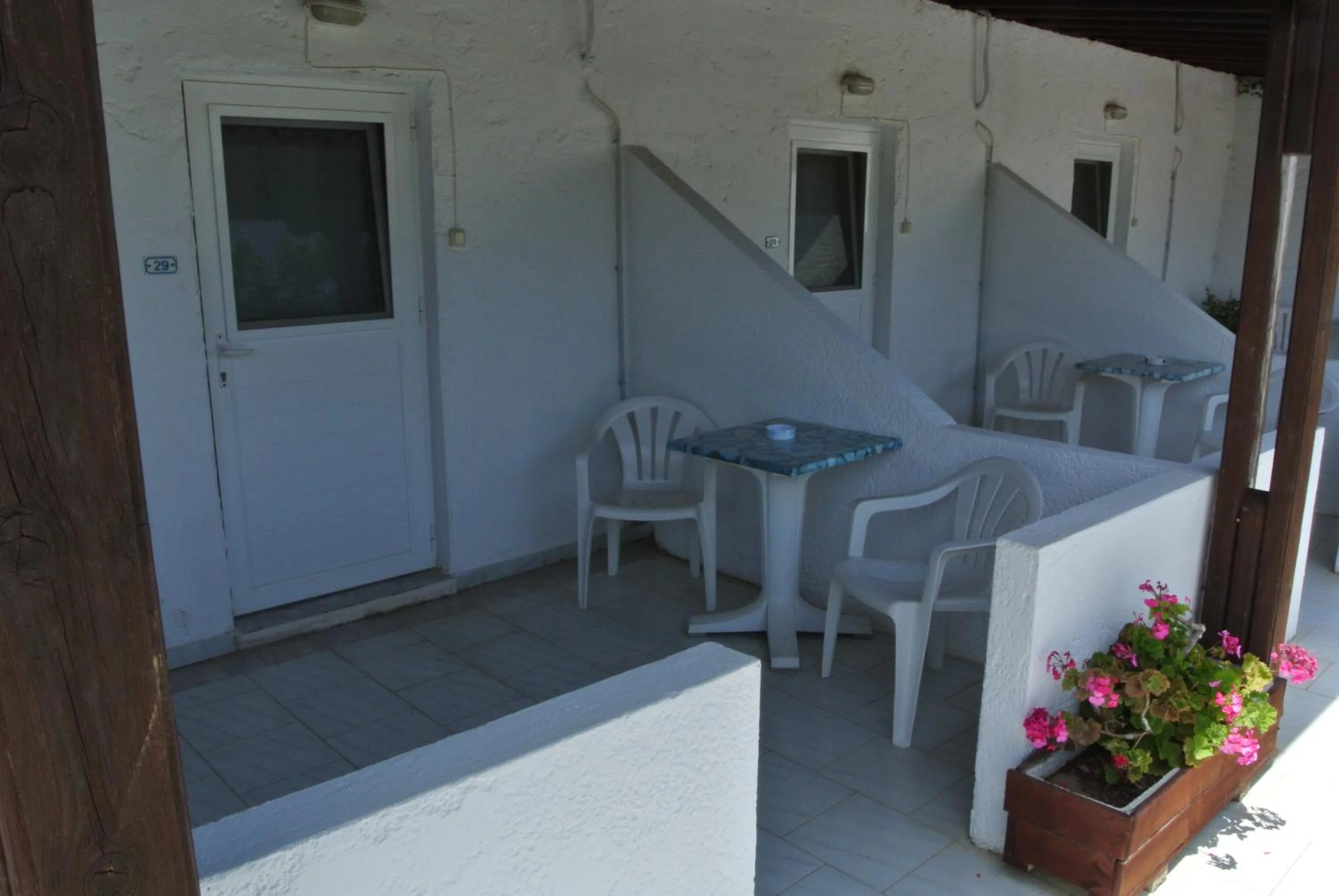 Patio in Kokalakis Hotel
