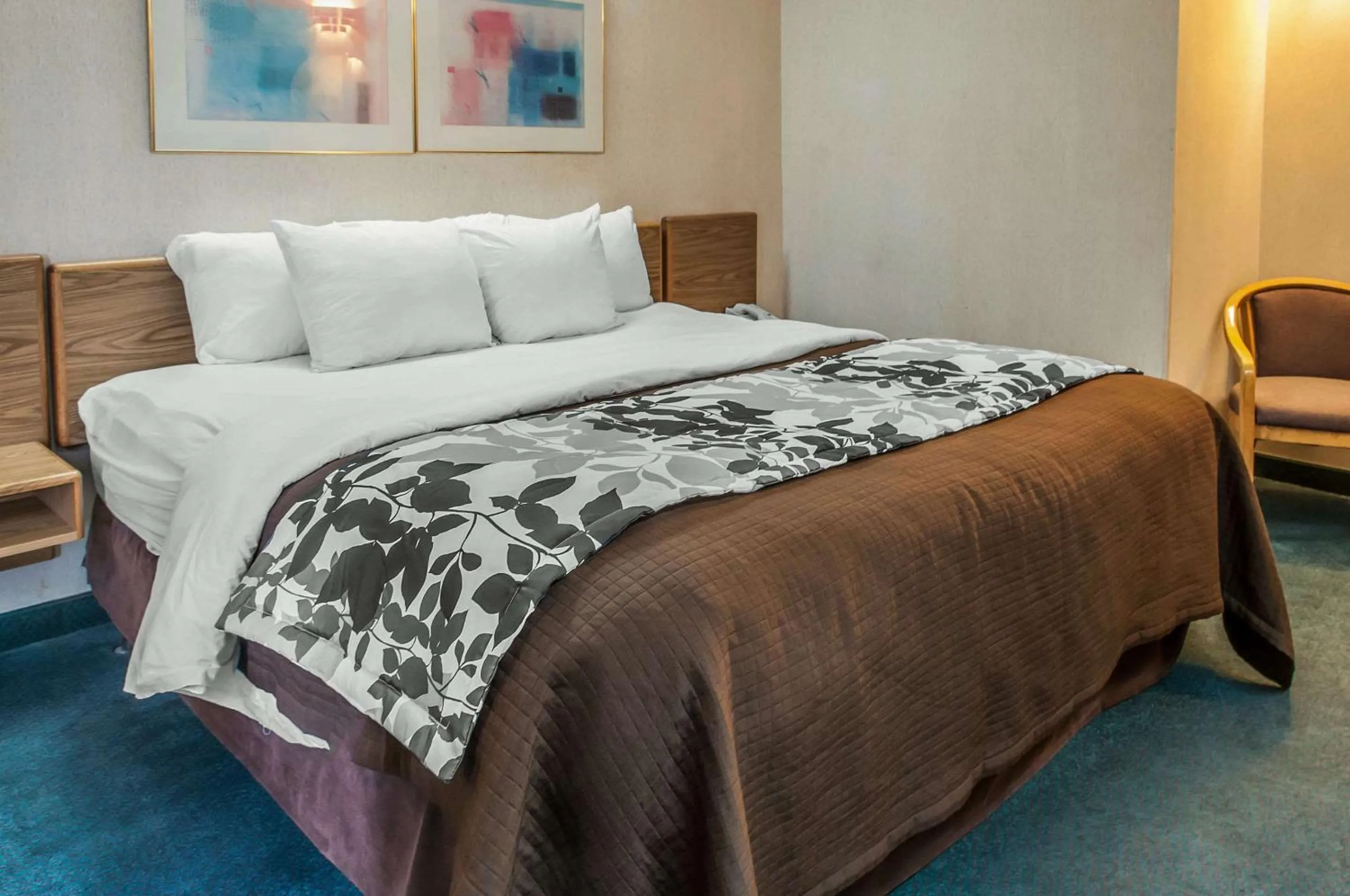 Bedroom, Bed in Sleep Inn University