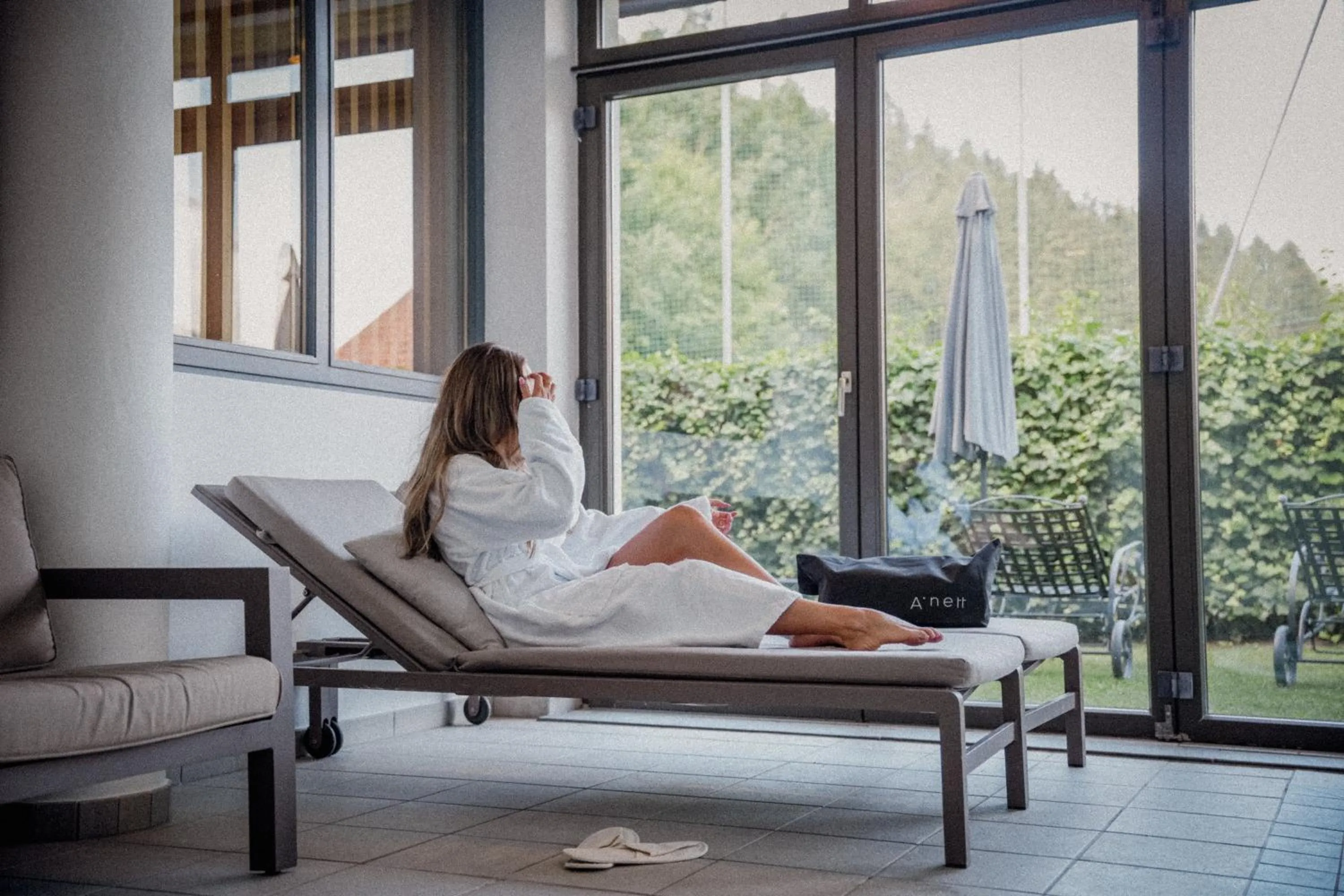 Swimming pool in Anett hotel