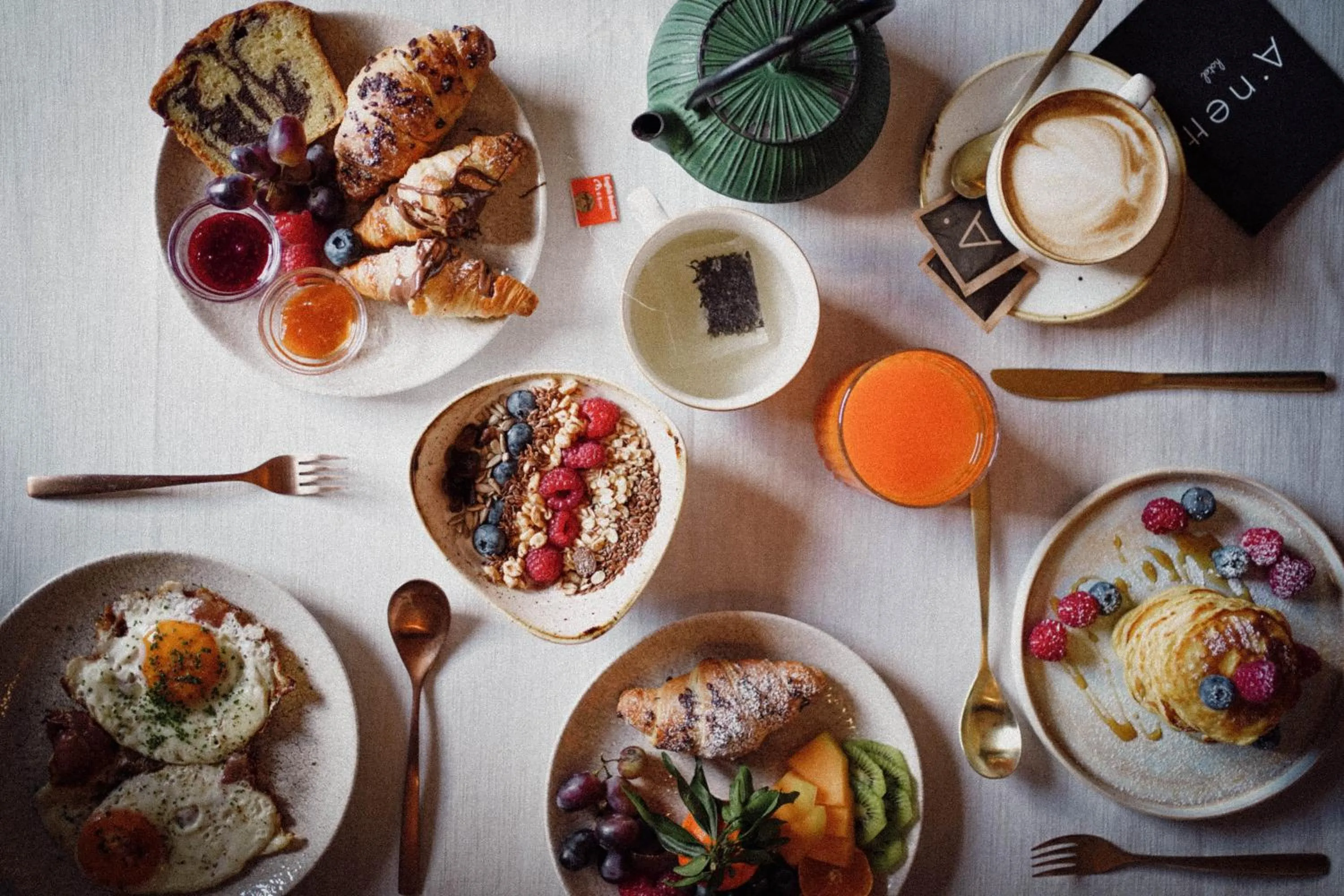 Breakfast in Anett hotel