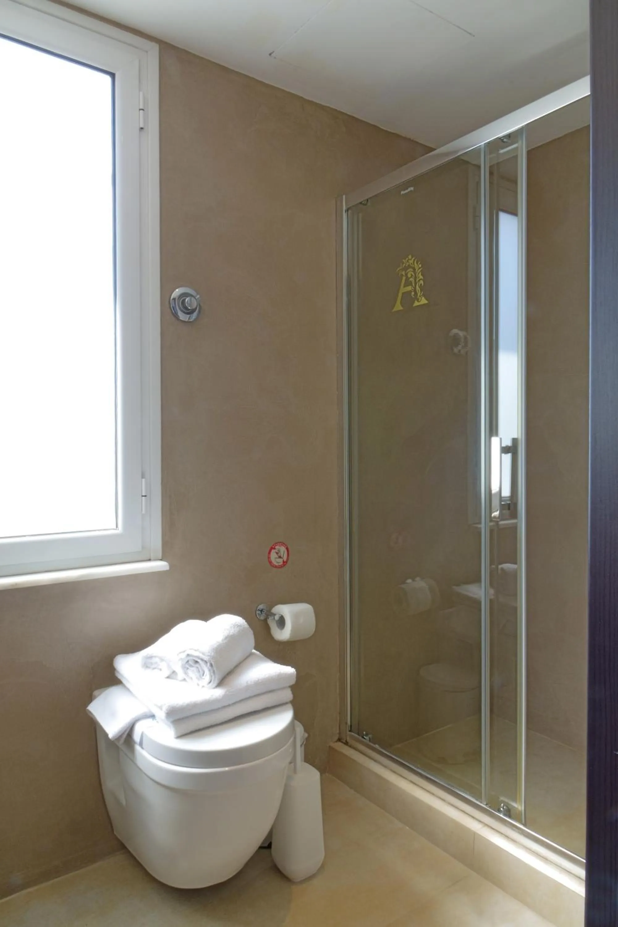 Shower in The Athens Version Luxury Suites