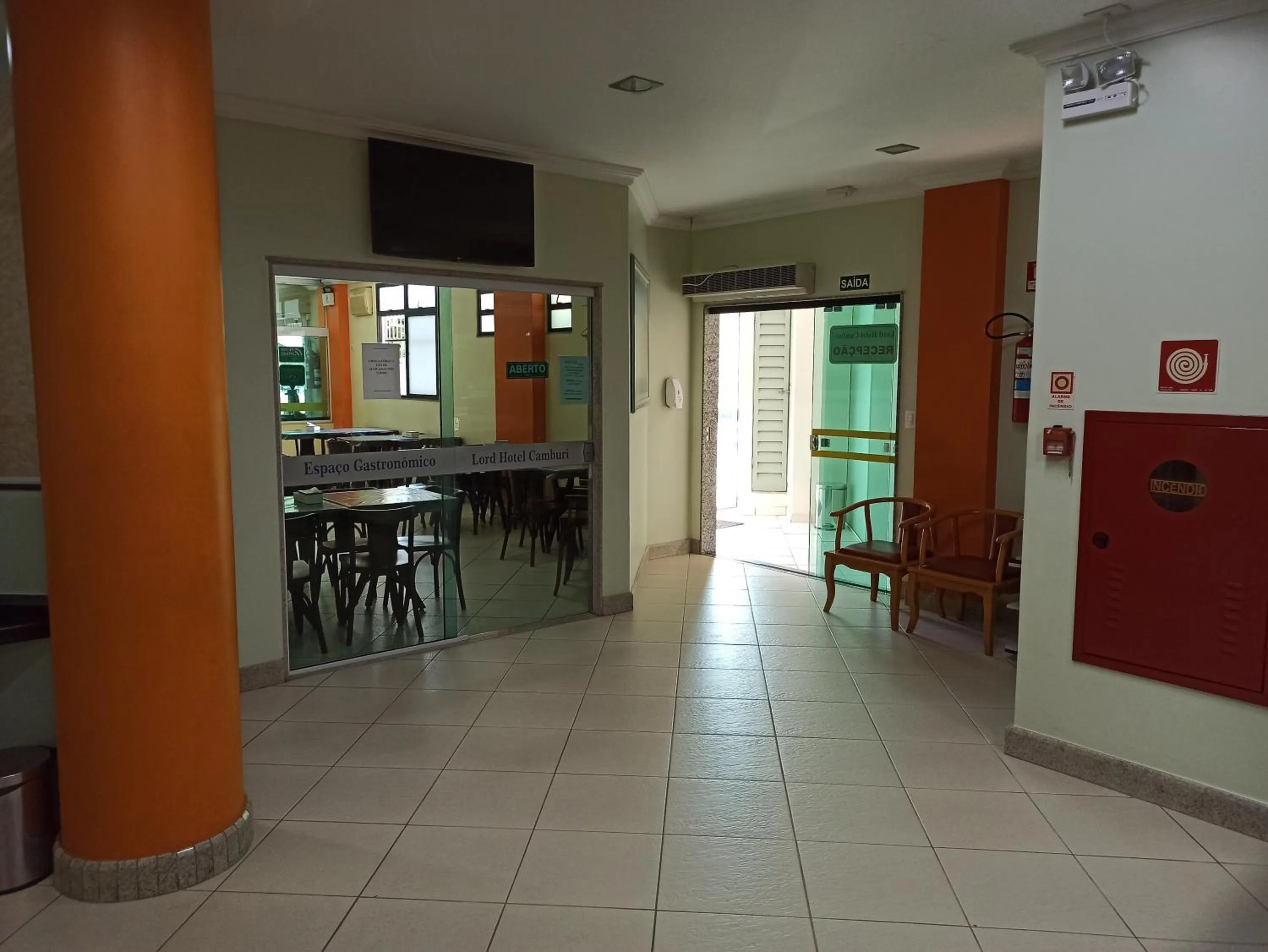 Lobby or reception in Lord Hotel Camburi