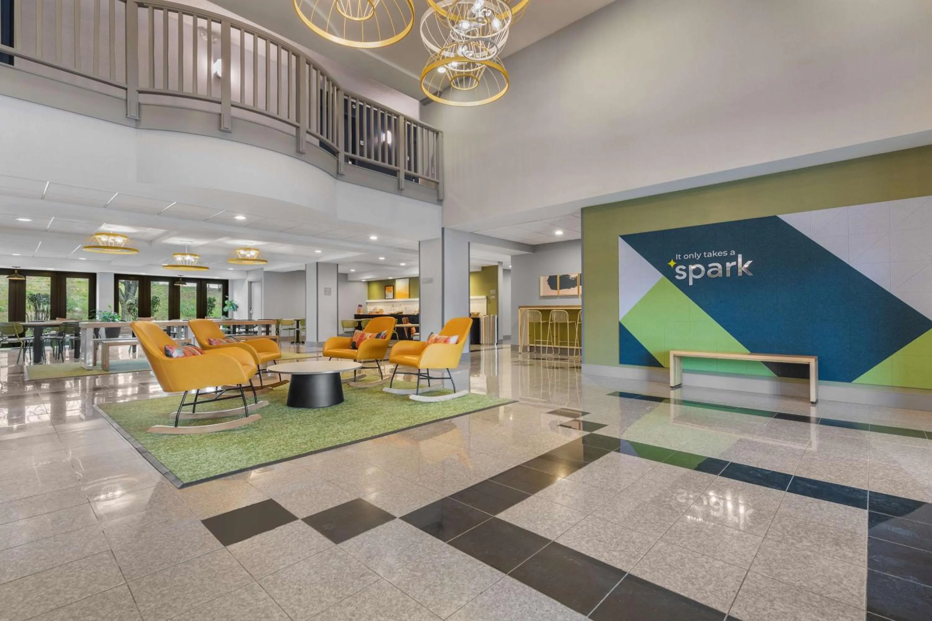 Lobby or reception in Spark By Hilton Winchester