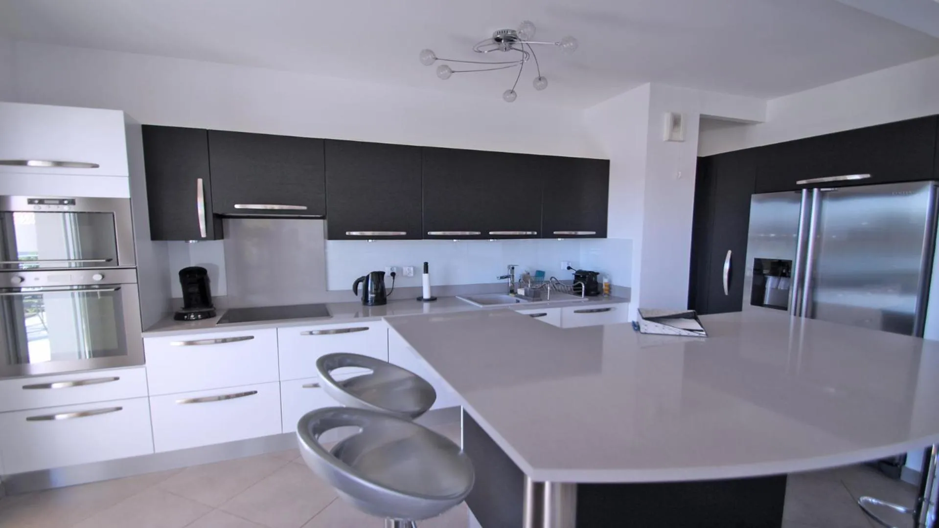 Kitchen or kitchenette in Les Terrasses de la Croisette
