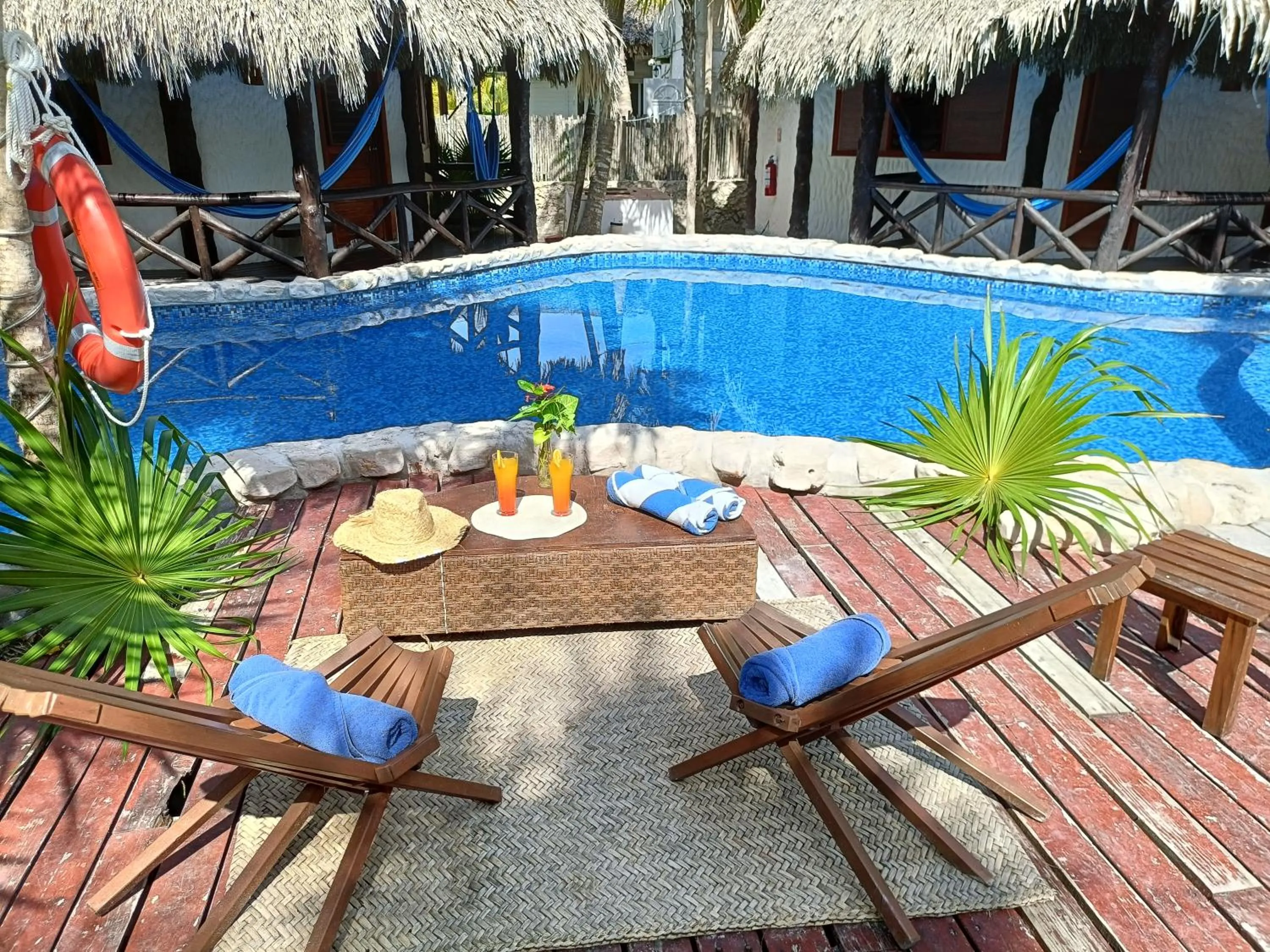 Pool view in Holbox by Xaloc