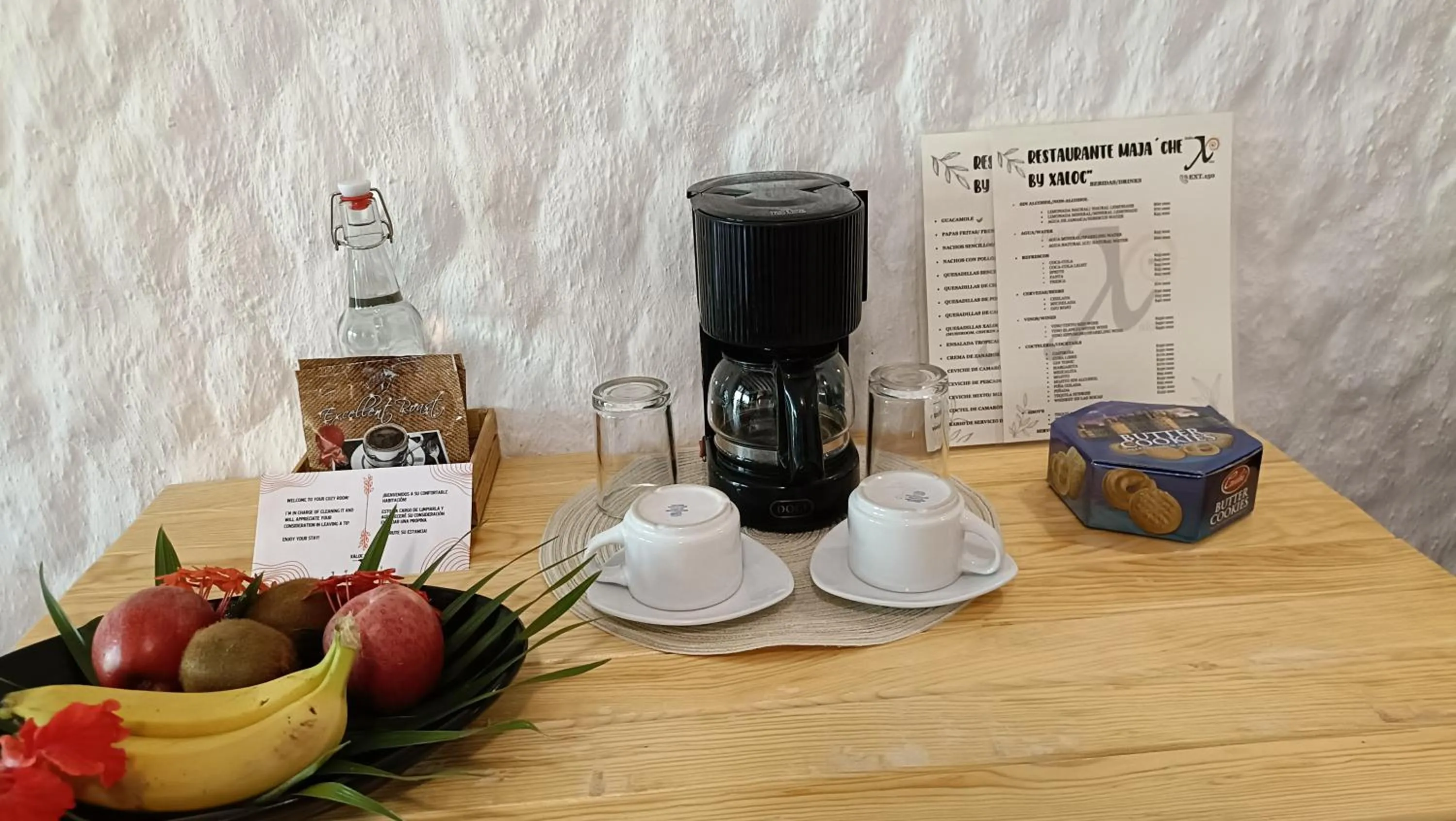 Coffee/tea facilities in Holbox by Xaloc