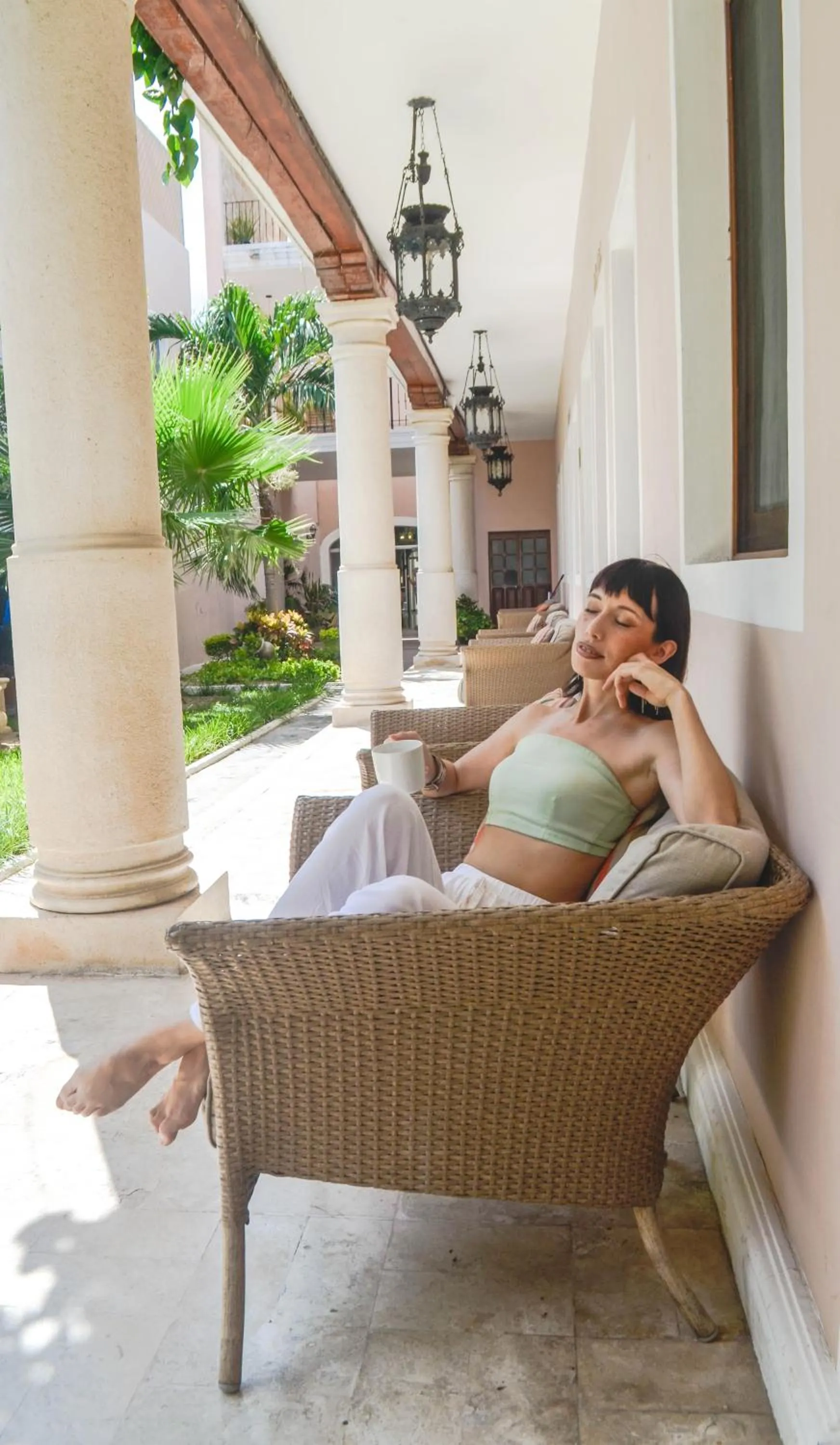 Balcony/Terrace in Casa Lucia Hotel Boutique