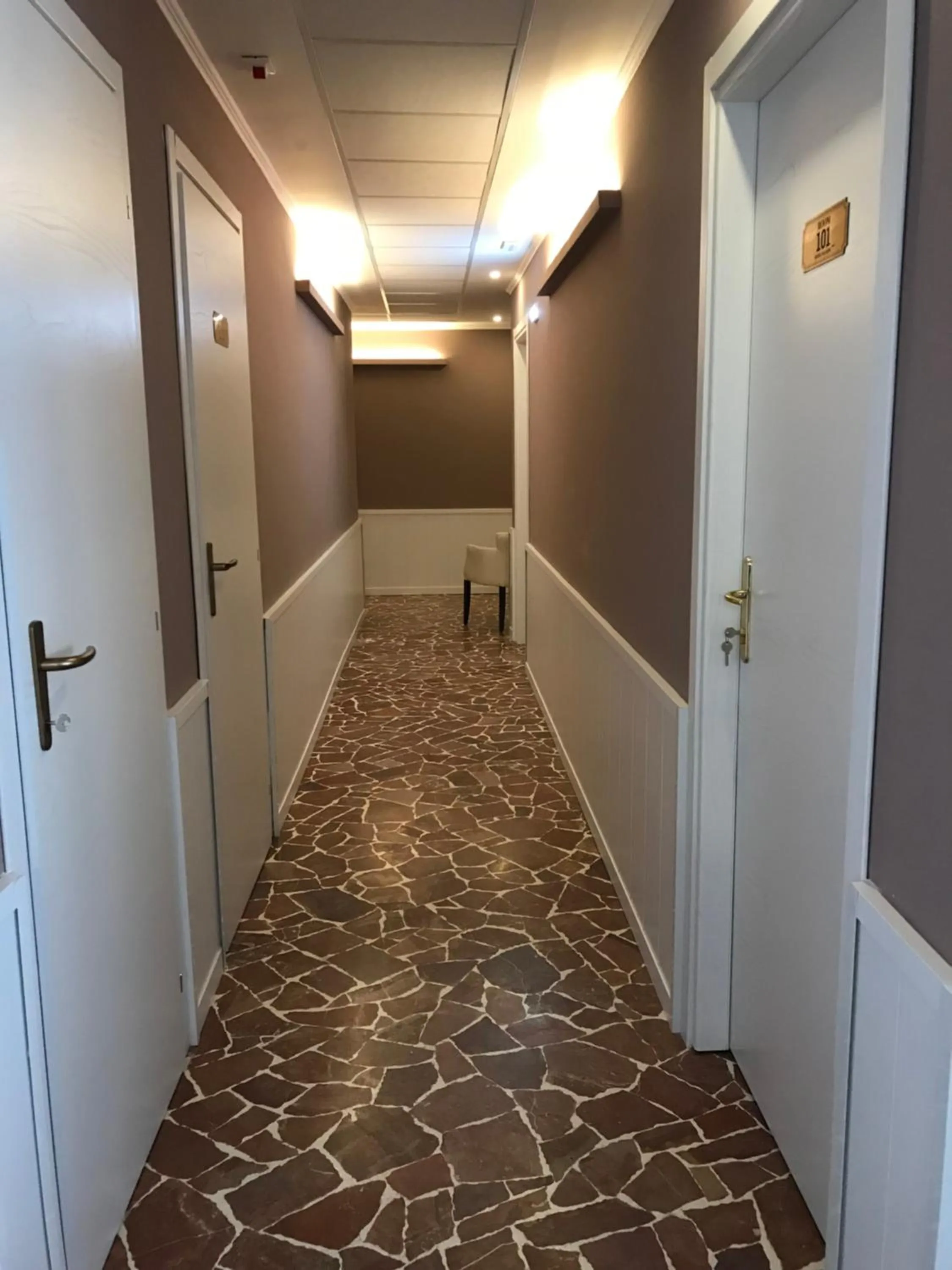 Communal lounge/ TV room in Hotel Paganini