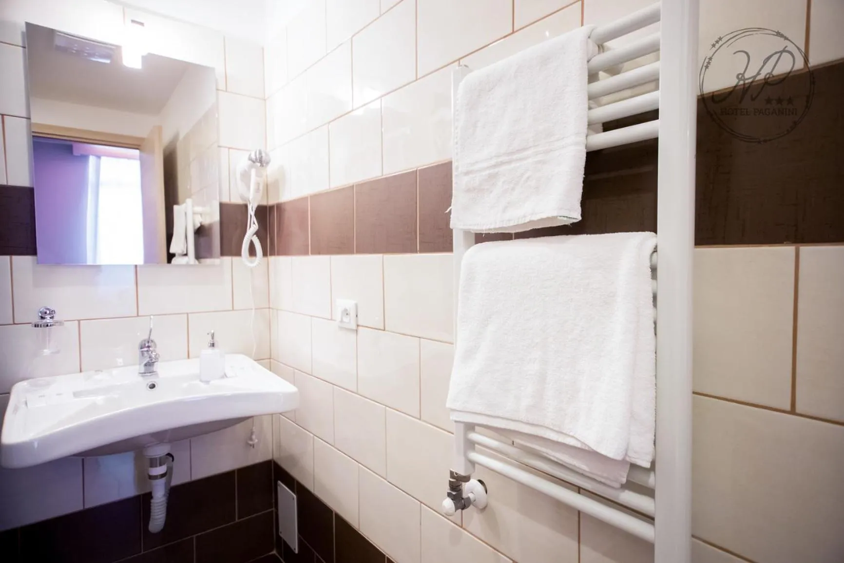 Shower in Hotel Paganini