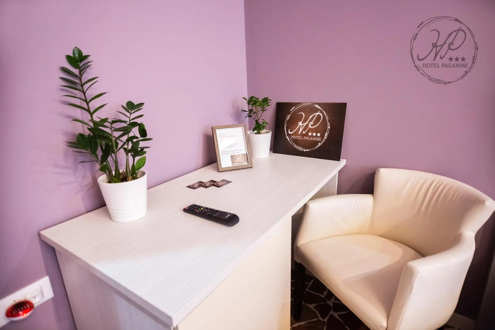 Property logo or sign in Hotel Paganini