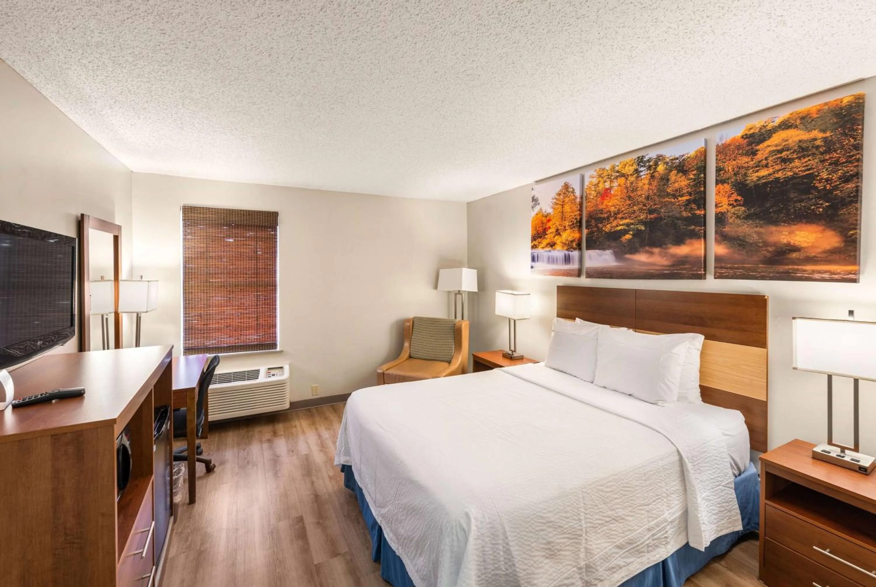 Photo of the whole room, Bed in Days Inn by Wyndham Raleigh-Airport-Research Triangle Park