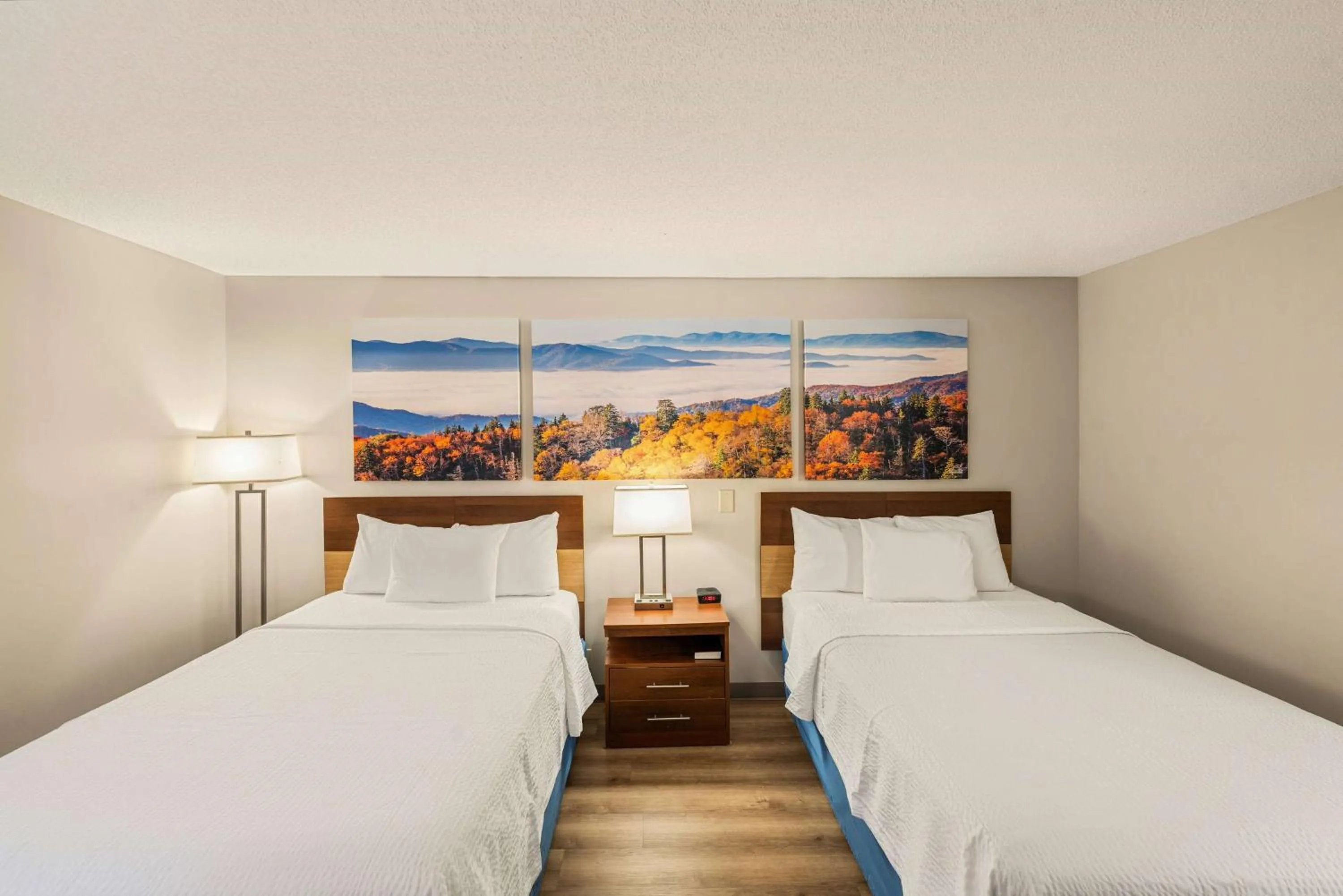 Photo of the whole room, Bed in Days Inn by Wyndham Raleigh-Airport-Research Triangle Park