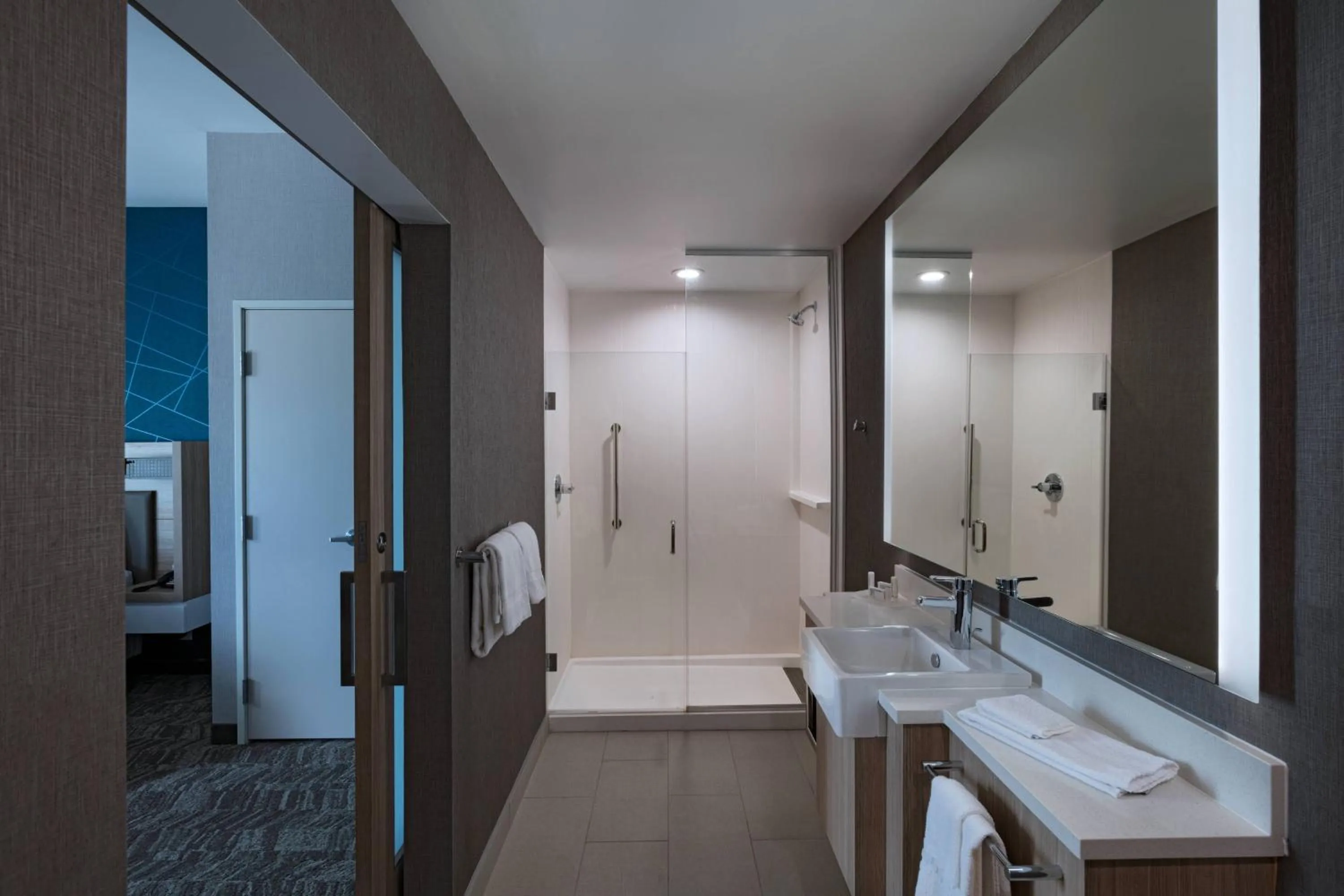 Bathroom in SpringHill Suites Waco