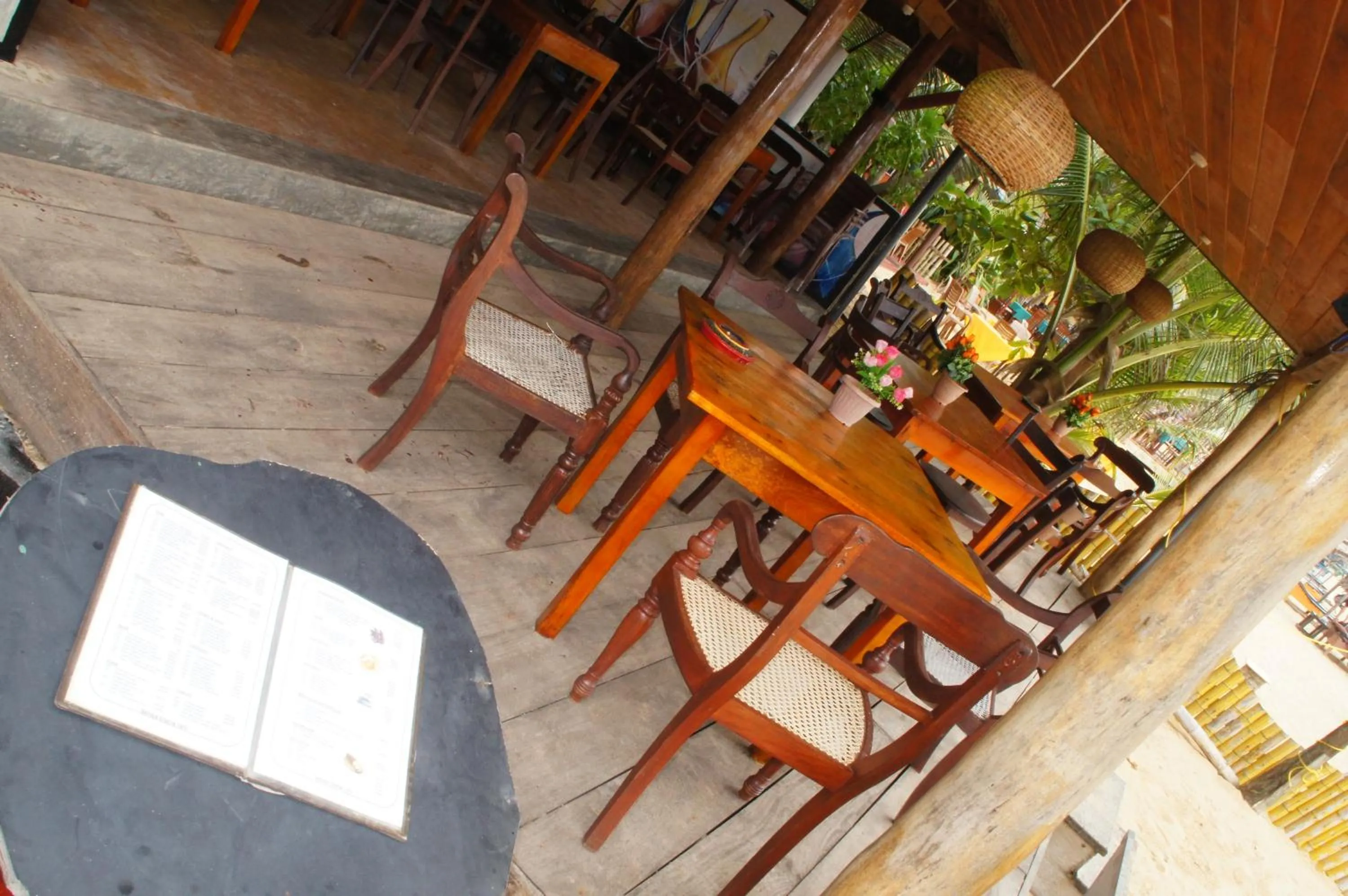 Patio in Ritas Hotel