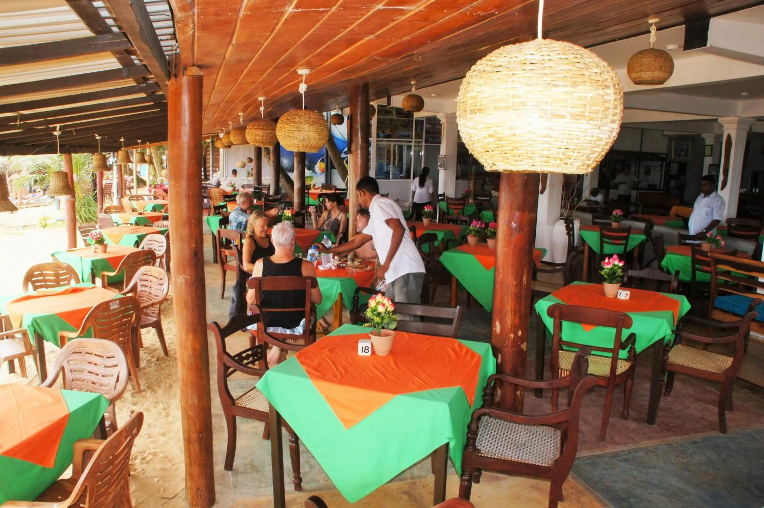 Patio in Ritas Hotel