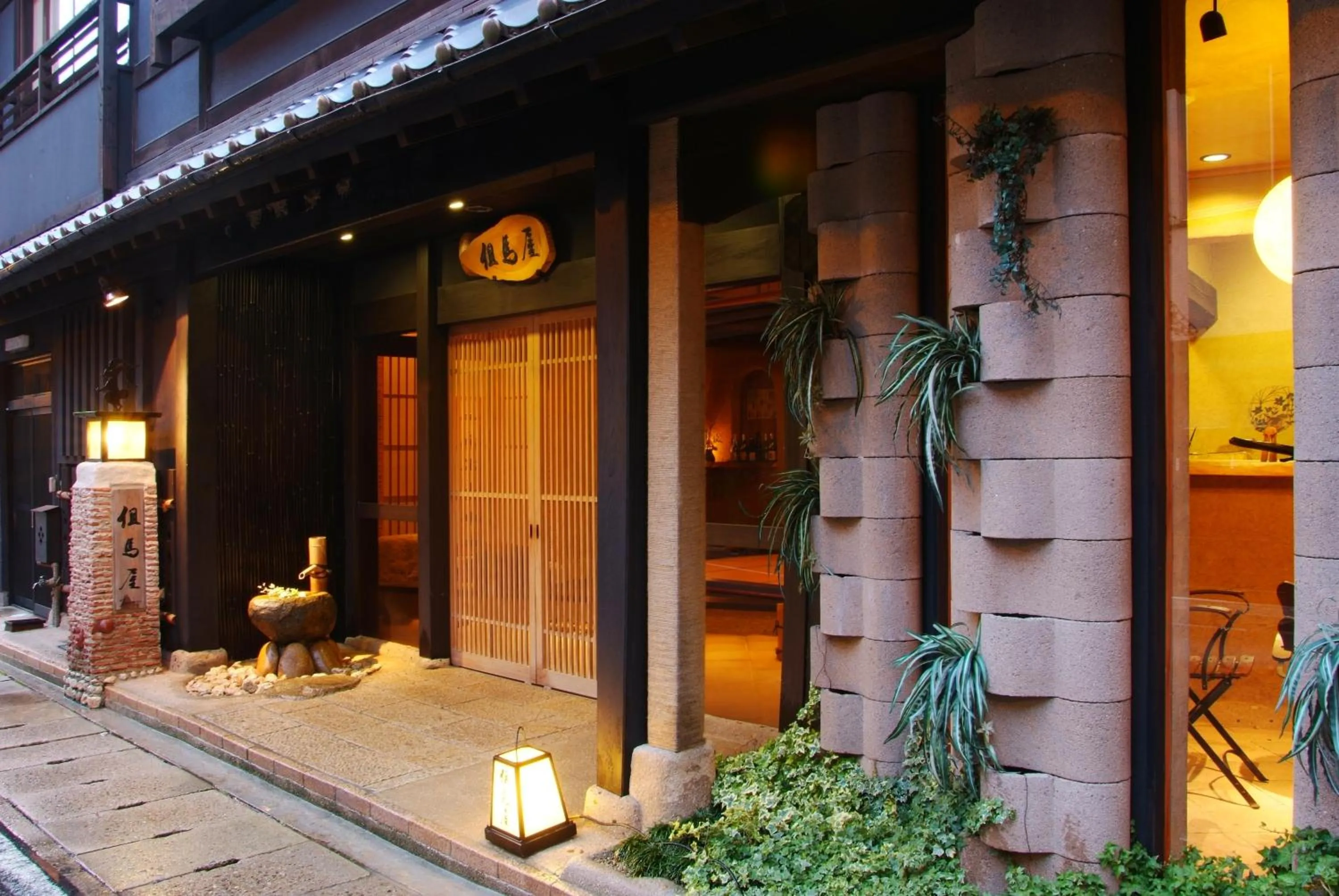 Property building in Kinosaki Onsen Tajimaya