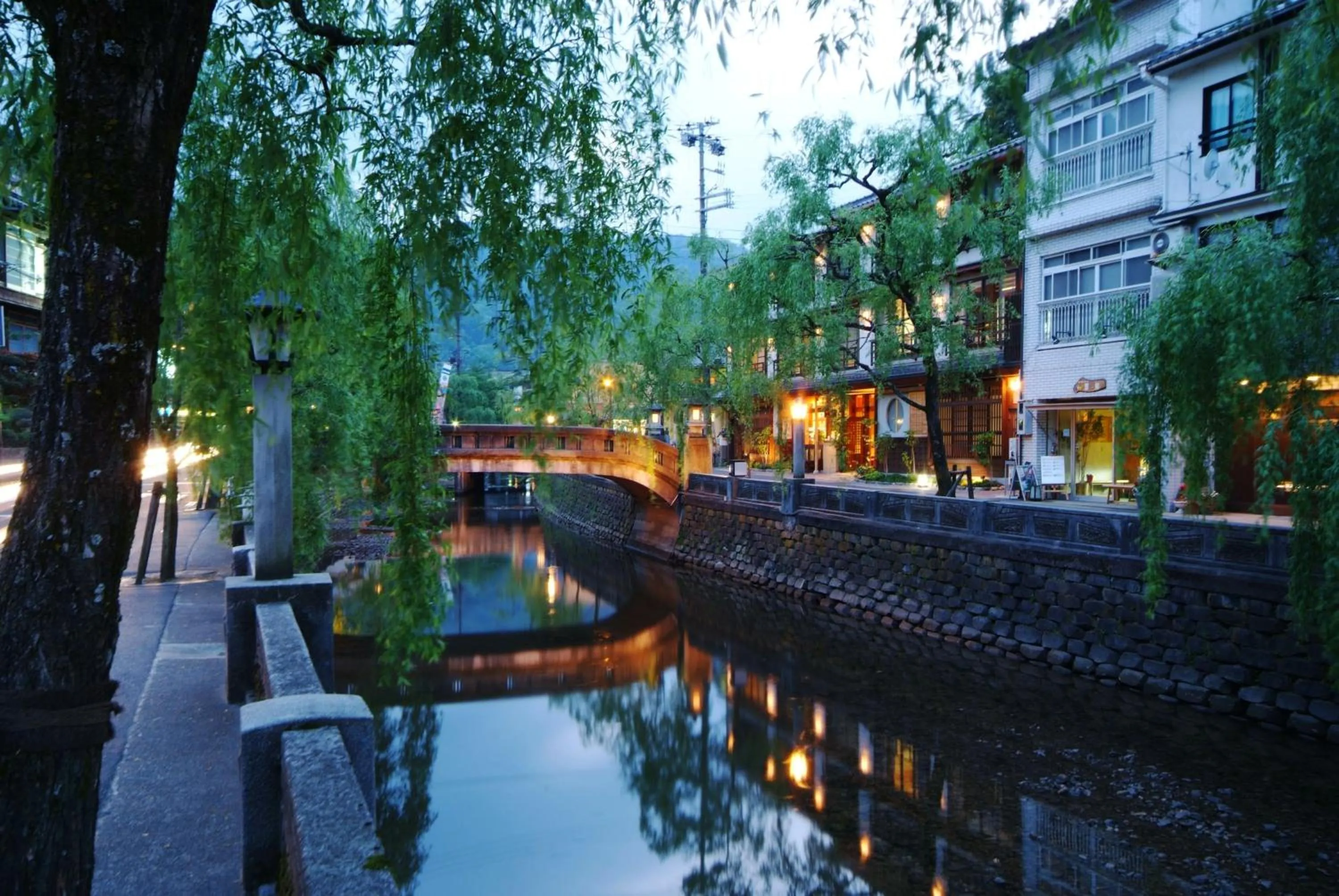 Area and facilities in Kinosaki Onsen Tajimaya
