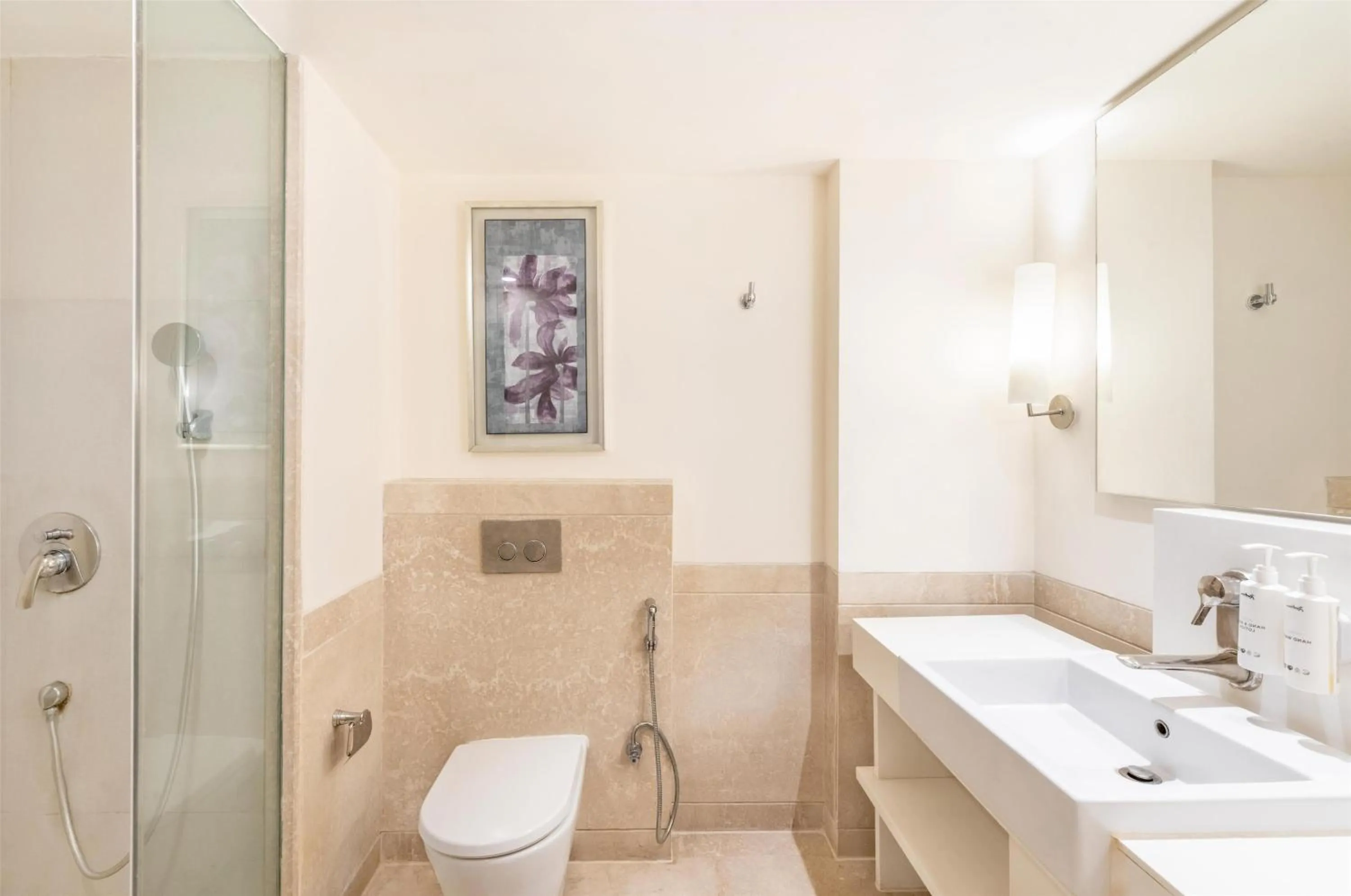 Bathroom in Radisson Hyderabad Hitec City